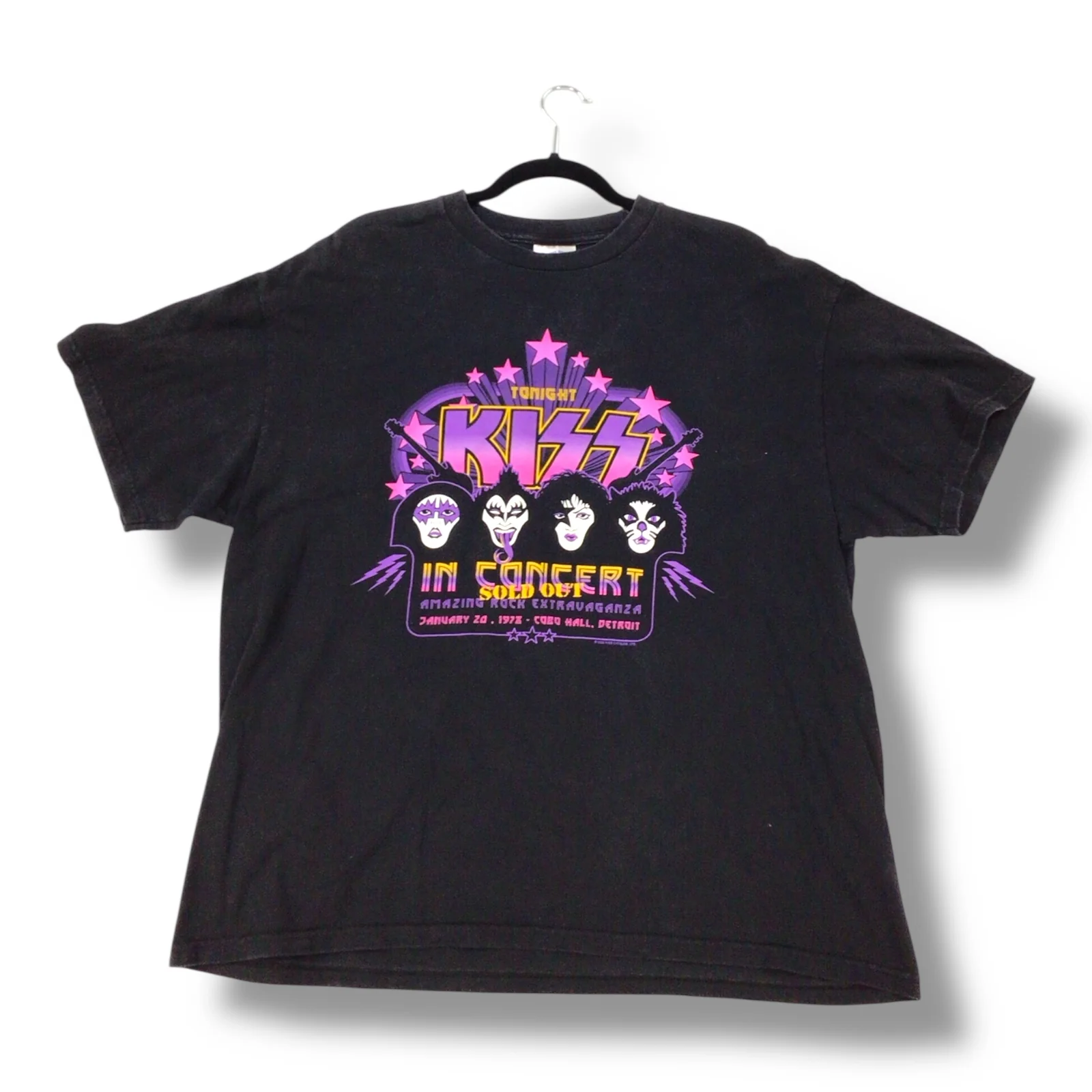 KISS 1978 Detroit Cobo Hall Concert T-Shirt