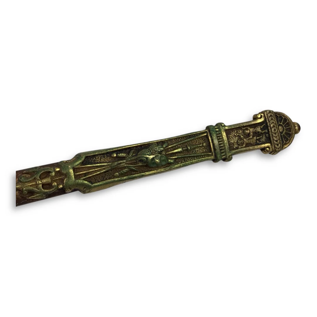 Knights of Pythias Ceremonial Sword - Named Frank V. Wade, F.C.B. Motto - Image 5