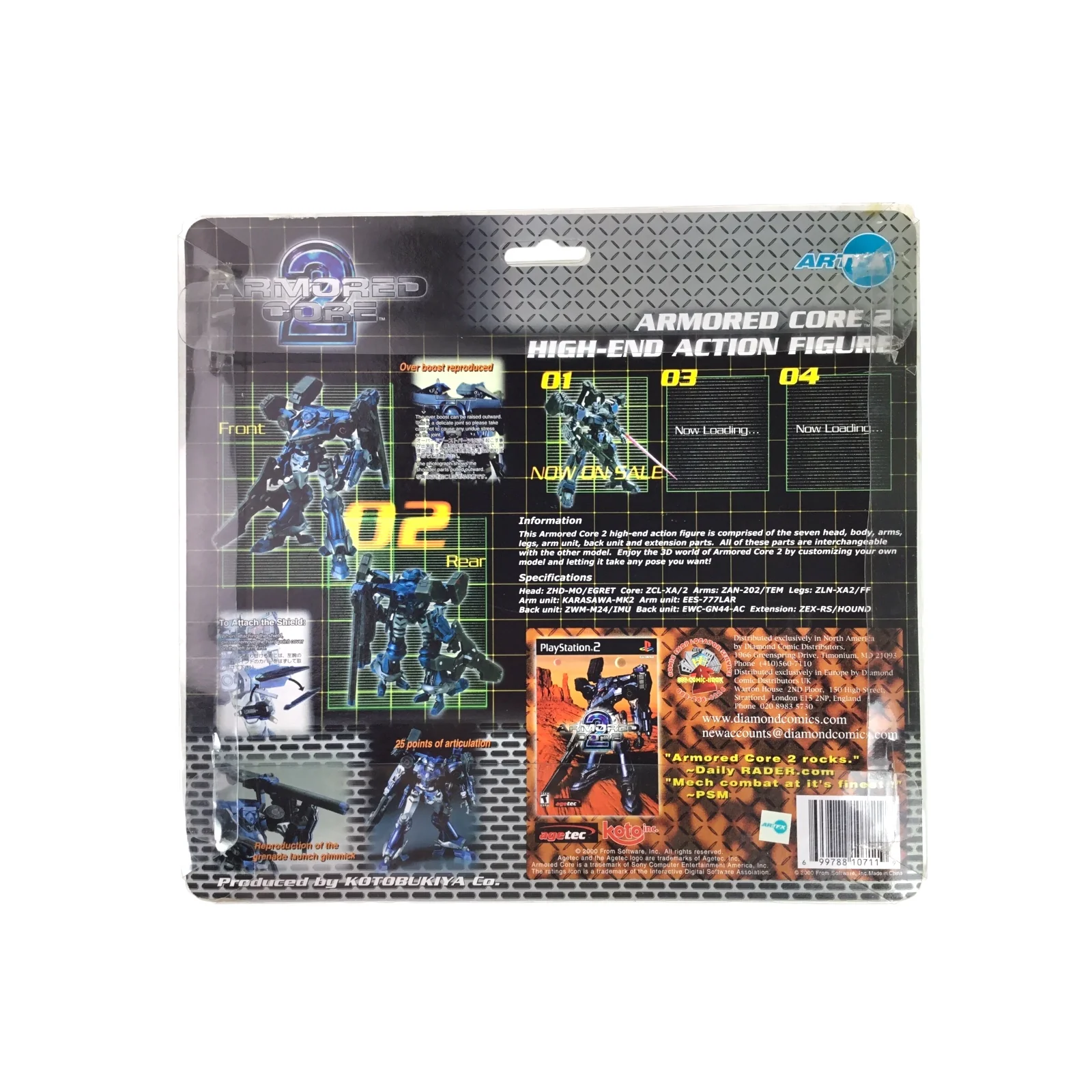 Kotobukiya ArtFX Armored Core 2 Action Figure 02 - New in Box - Image 5