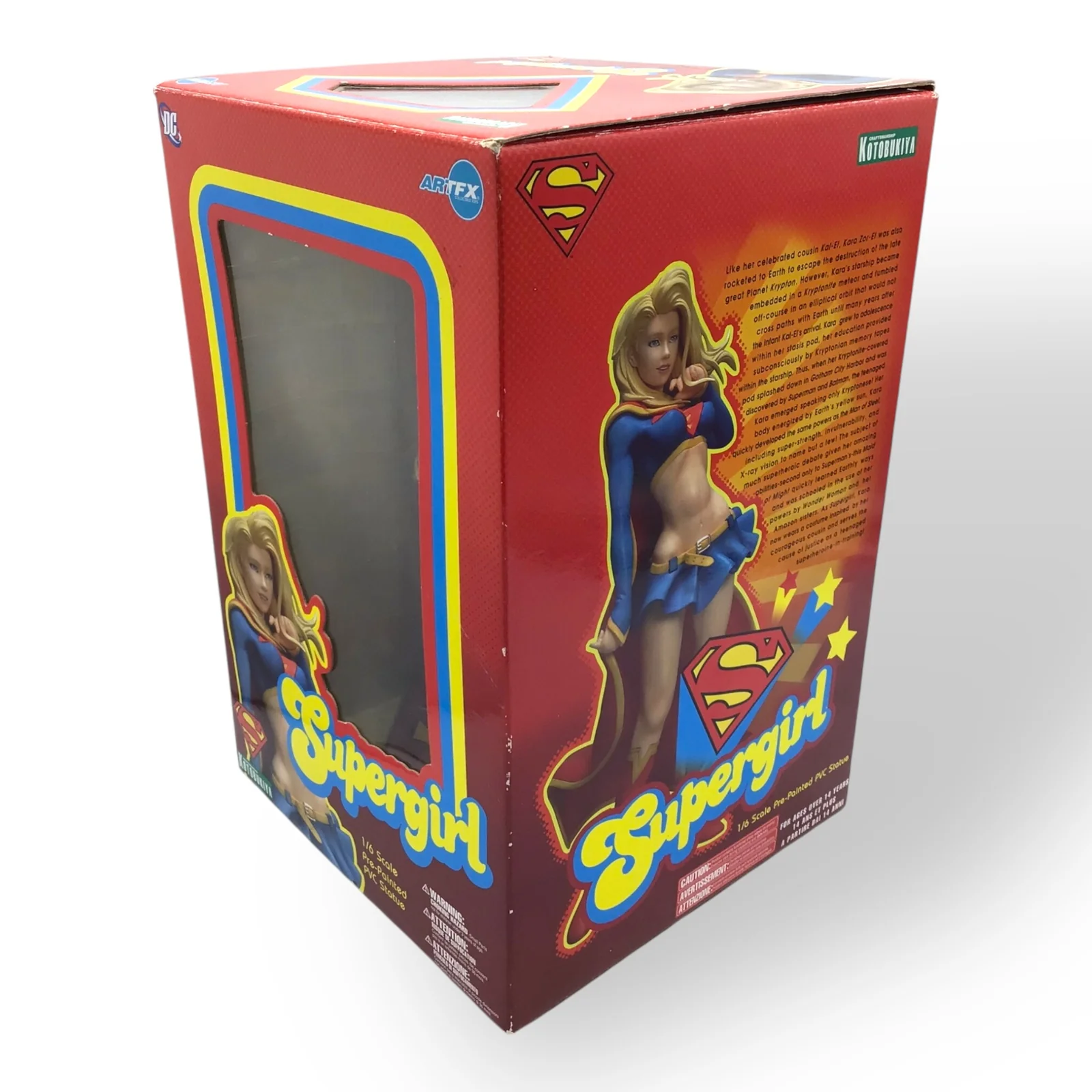 Kotobukiya Supergirl 1/6 Scale Pre-Painted PVC Statue - DC ArtFX Collectible - Image 9
