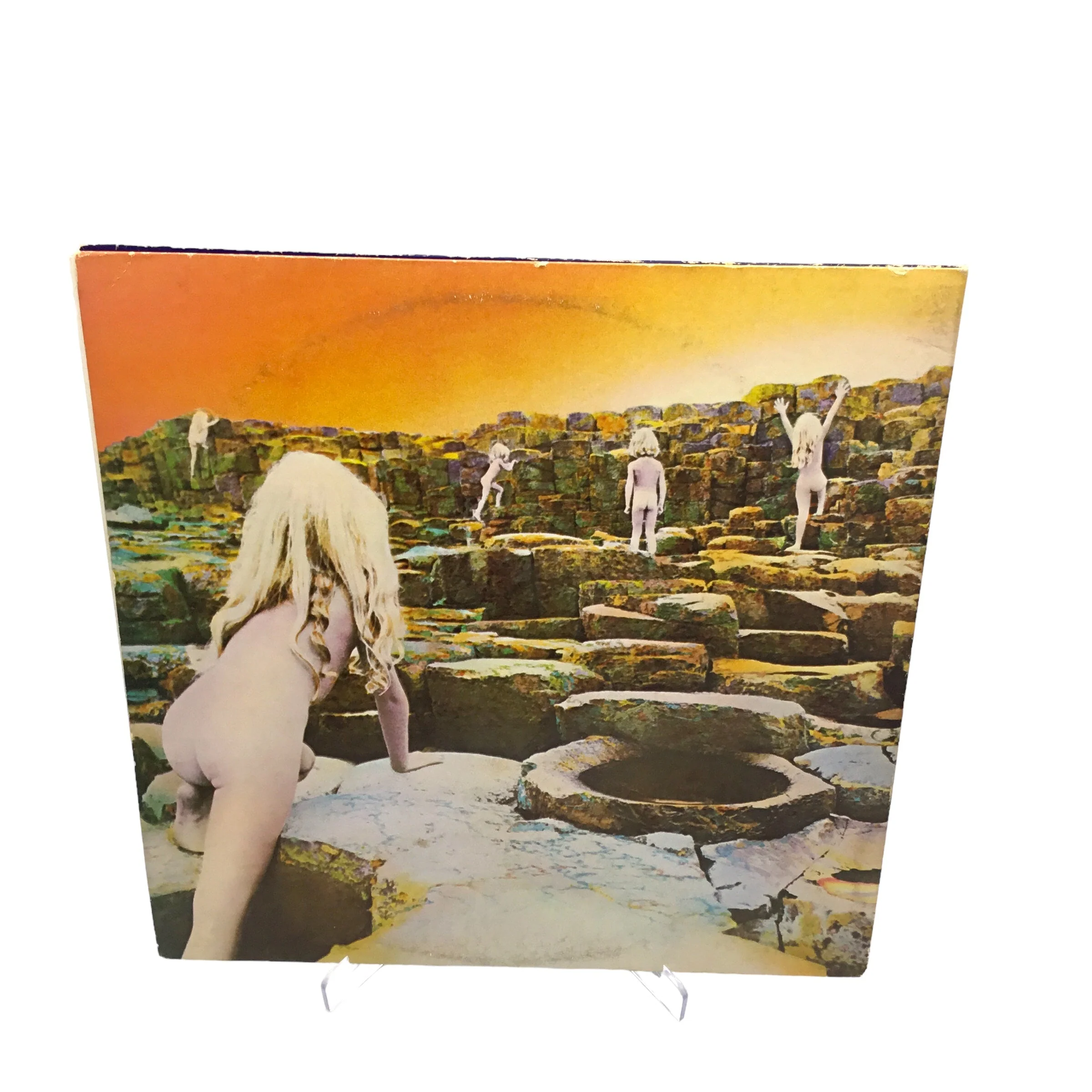 Led Zeppelin Houses of the Holy vinyl SD 19130 Used - Image 2