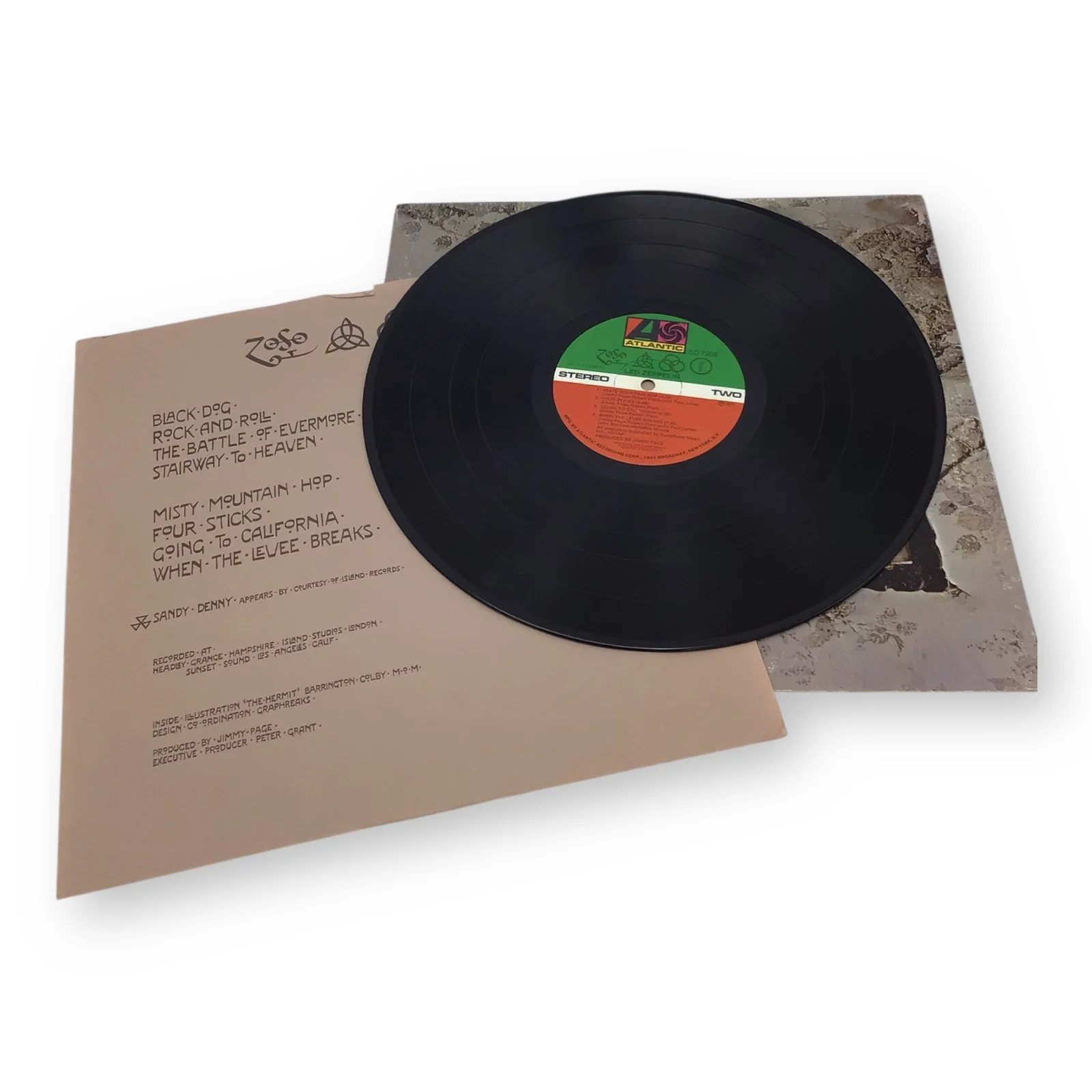 Led Zeppelin IV (Zoso) Vinyl LP | Preowned Rock Classic, 1971 - Image 5