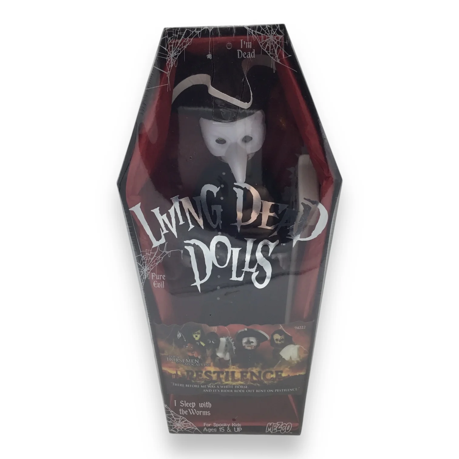 Living Dead Dolls Pestilence Four Horsemen of the Apocalypse - New In Box