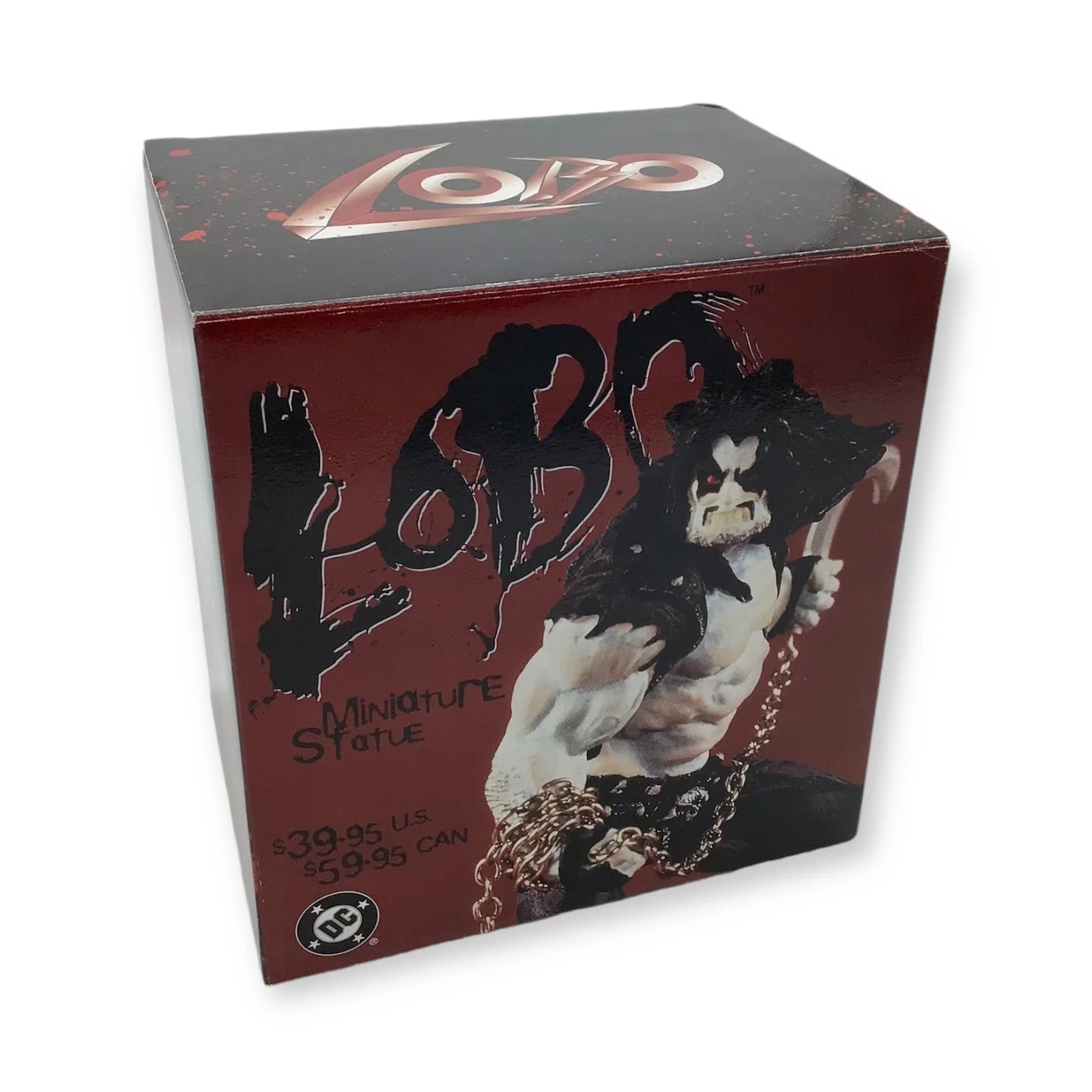 LOBO Mini Statue - DC Comics 1997 - Limited Edition of 5000 - Image 8