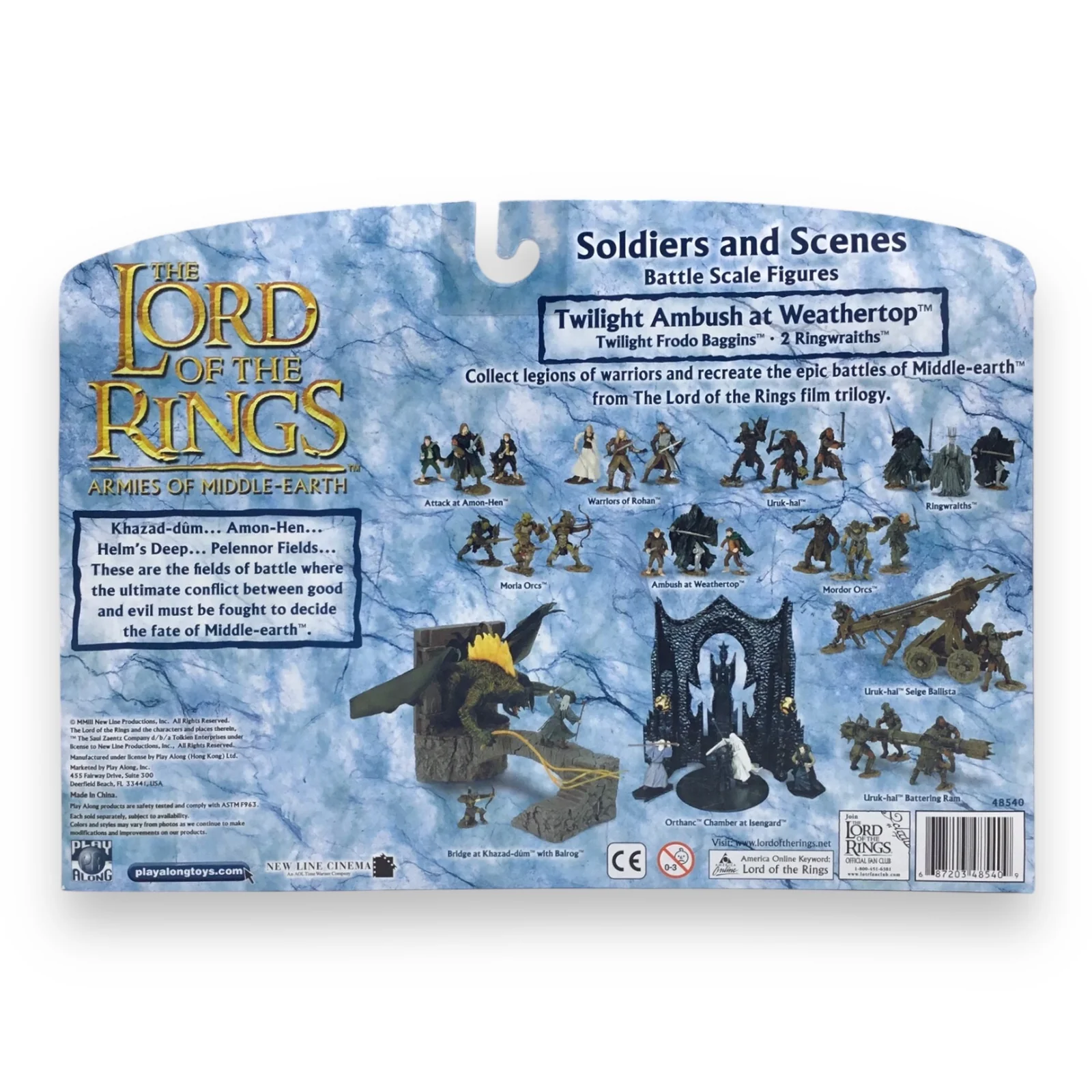 Lord of the Rings Armies of Middle-earth – Twilight Ambush at Weathertop Soldiers and Scenes Set (Play Along, 2003, New in Box) - Image 2