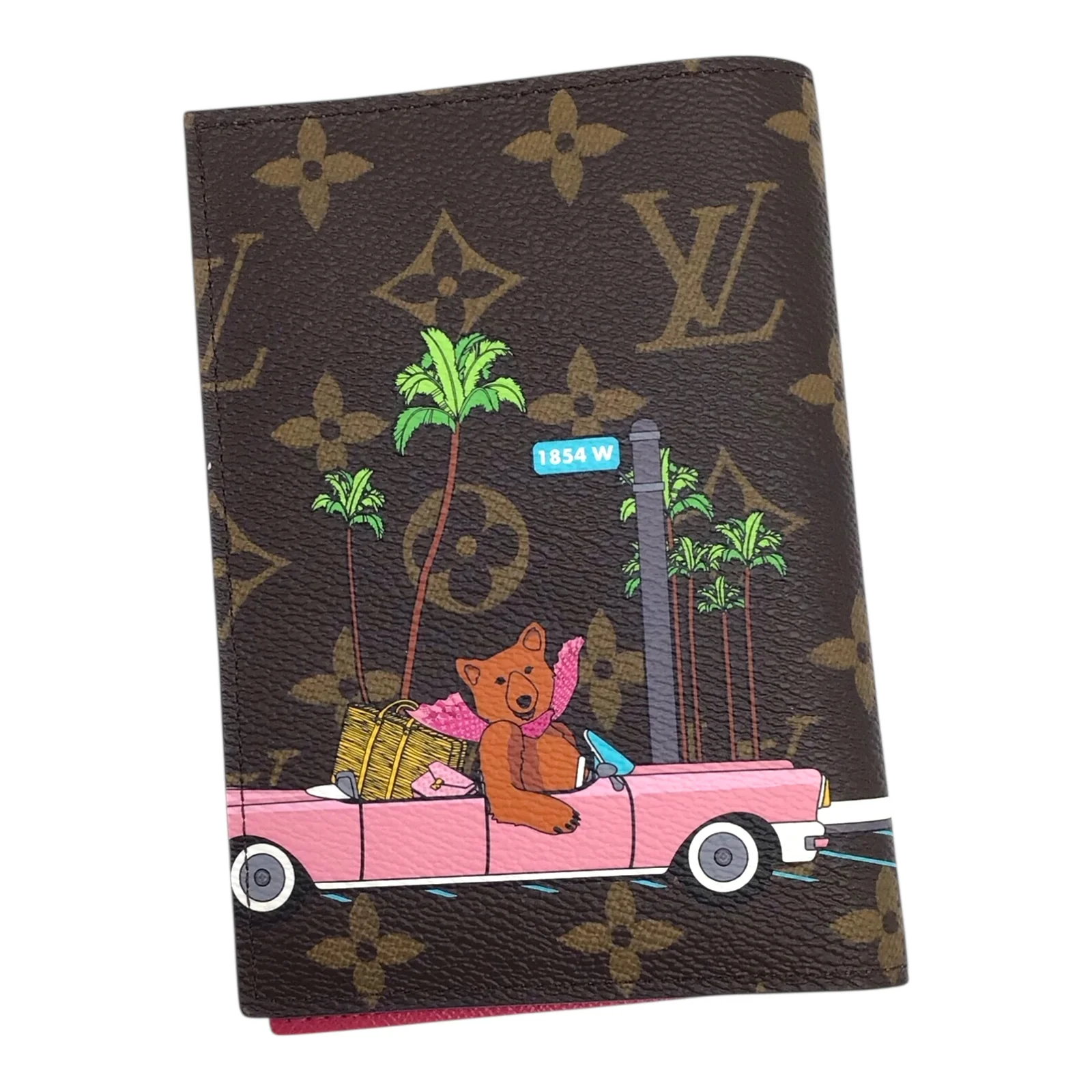 Louis Vuitton Passport Cover – Christmas 2021 Hollywood Animation (Vivienne, Like New) - Image 2
