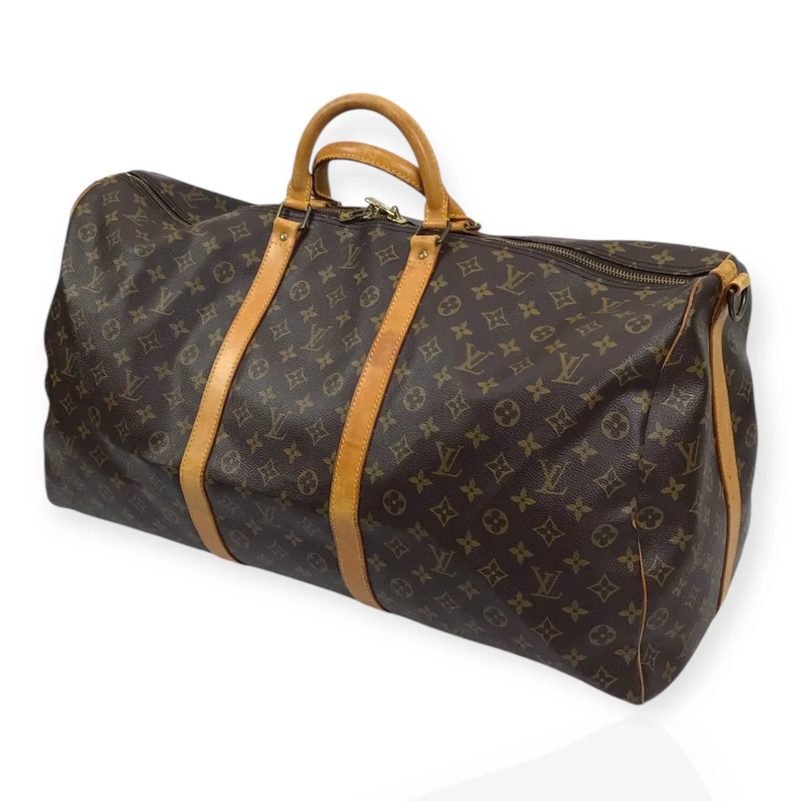 Authentic Louis Vuitton Keepall Bandoulière 60 – Preloved Iconic Monogram - Image 3