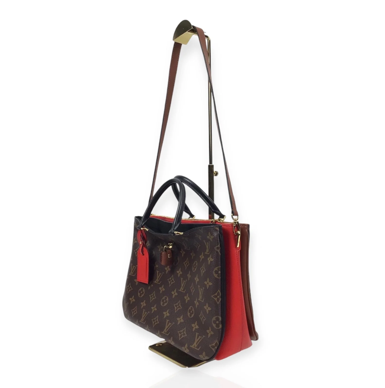 Louis Vuitton Millefeuille Tote - Monogram Canvas, 4 Compartments, Lock & Keys - Image 10