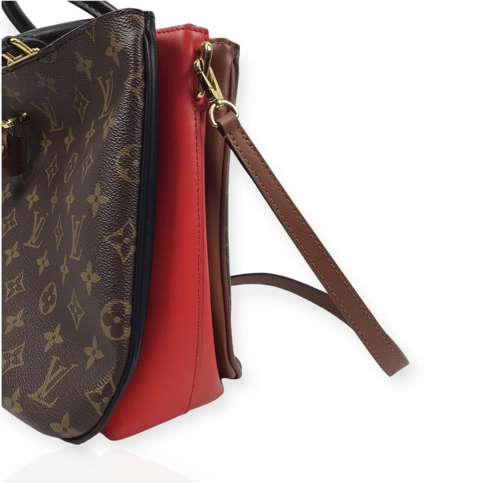 Louis Vuitton Millefeuille Tote - Monogram Canvas, 4 Compartments, Lock & Keys - Image 5