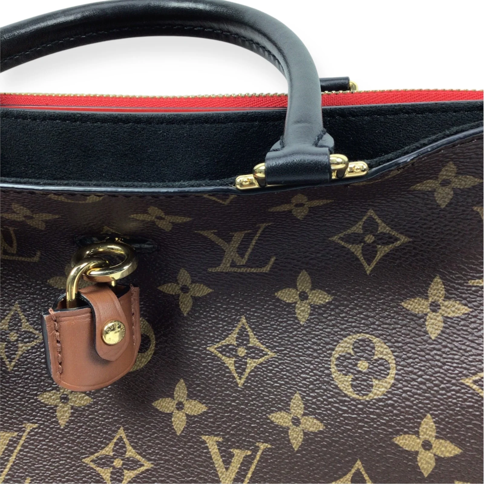 Louis Vuitton Millefeuille Tote - Monogram Canvas, 4 Compartments, Lock & Keys - Image 7