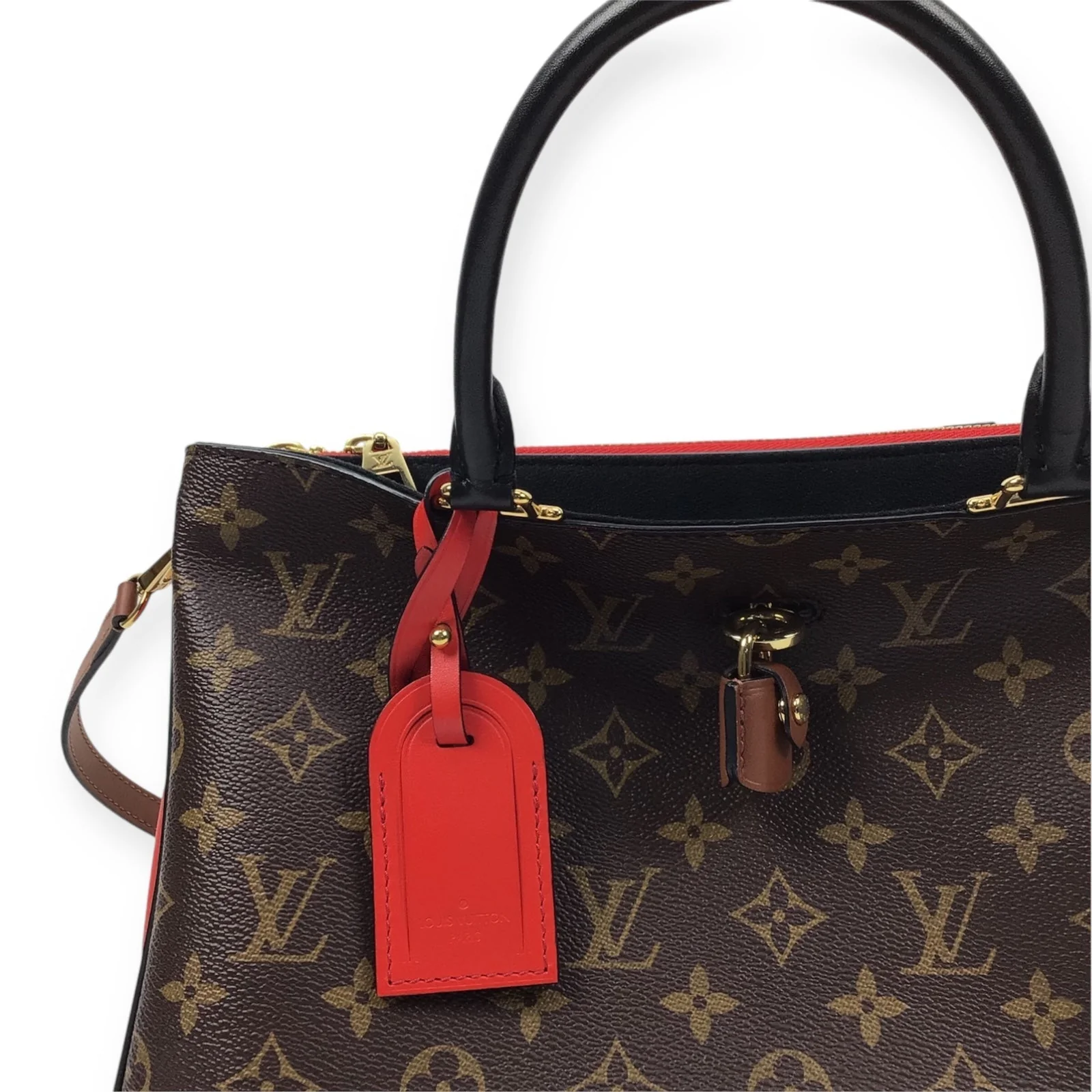 Louis Vuitton Millefeuille Tote - Monogram Canvas, 4 Compartments, Lock & Keys - Image 8