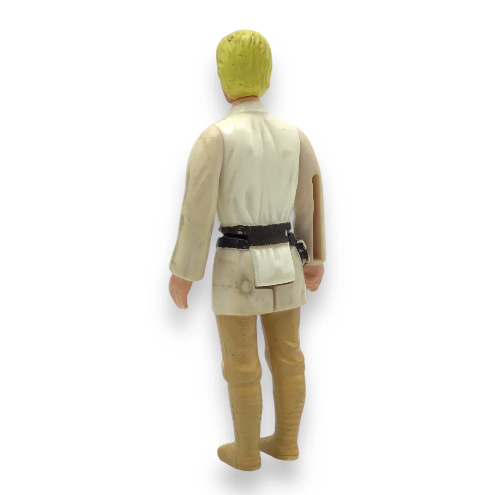 Luke Skywalker Star Wars Kenner Figure Yellow Hair 1977 HK COO Loose - Image 2