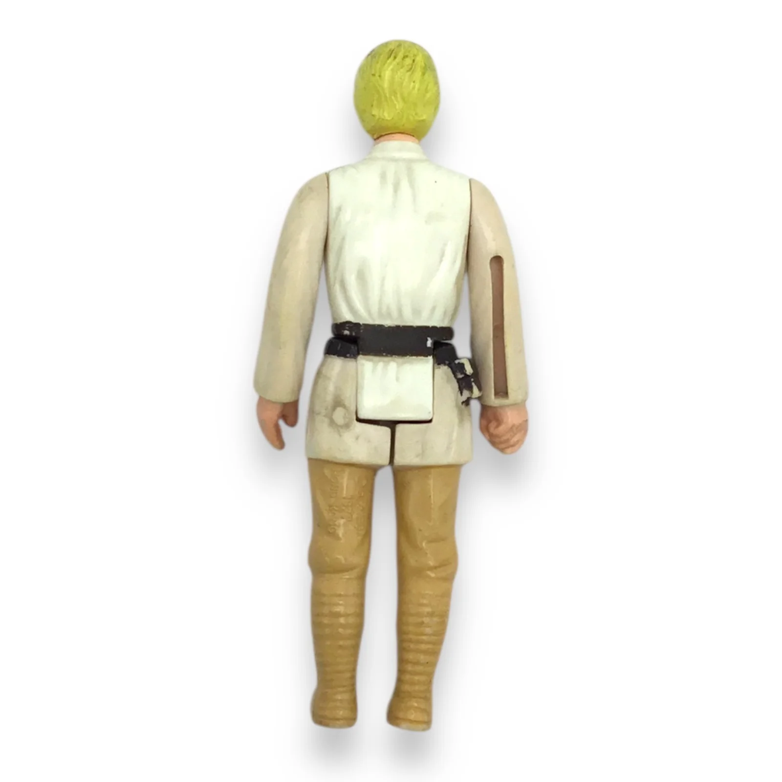 Luke Skywalker Star Wars Kenner Figure Yellow Hair 1977 HK COO Loose - Image 4