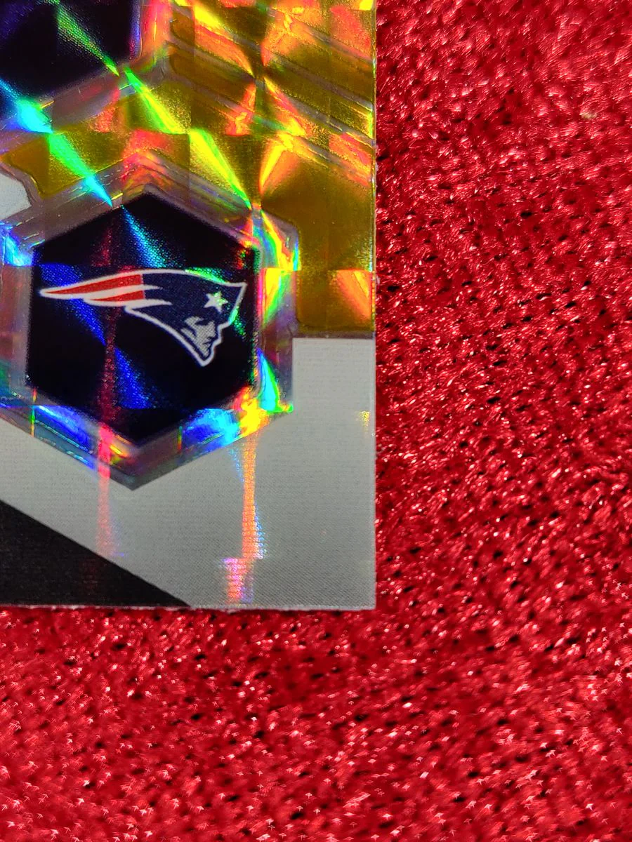 Mac Jones Rookie Gold Mosaic Rookie #306 Panini Prizm 2021 - Image 4