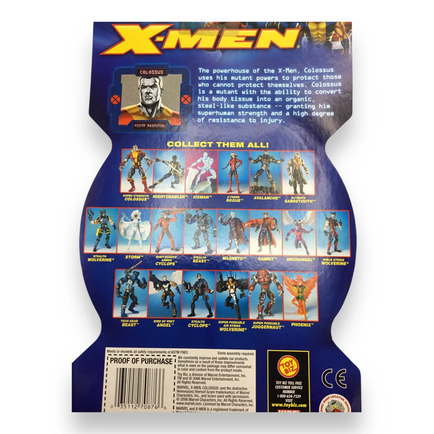 Marvel X-Men Super Strength Colossus Action Figure - New in Box - Image 7