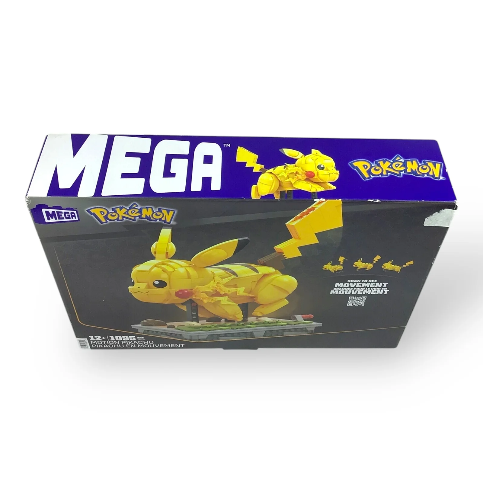 MEGA Pokémon Motion Pikachu Building Set 1095 Pieces – Limited Edition - Image 10