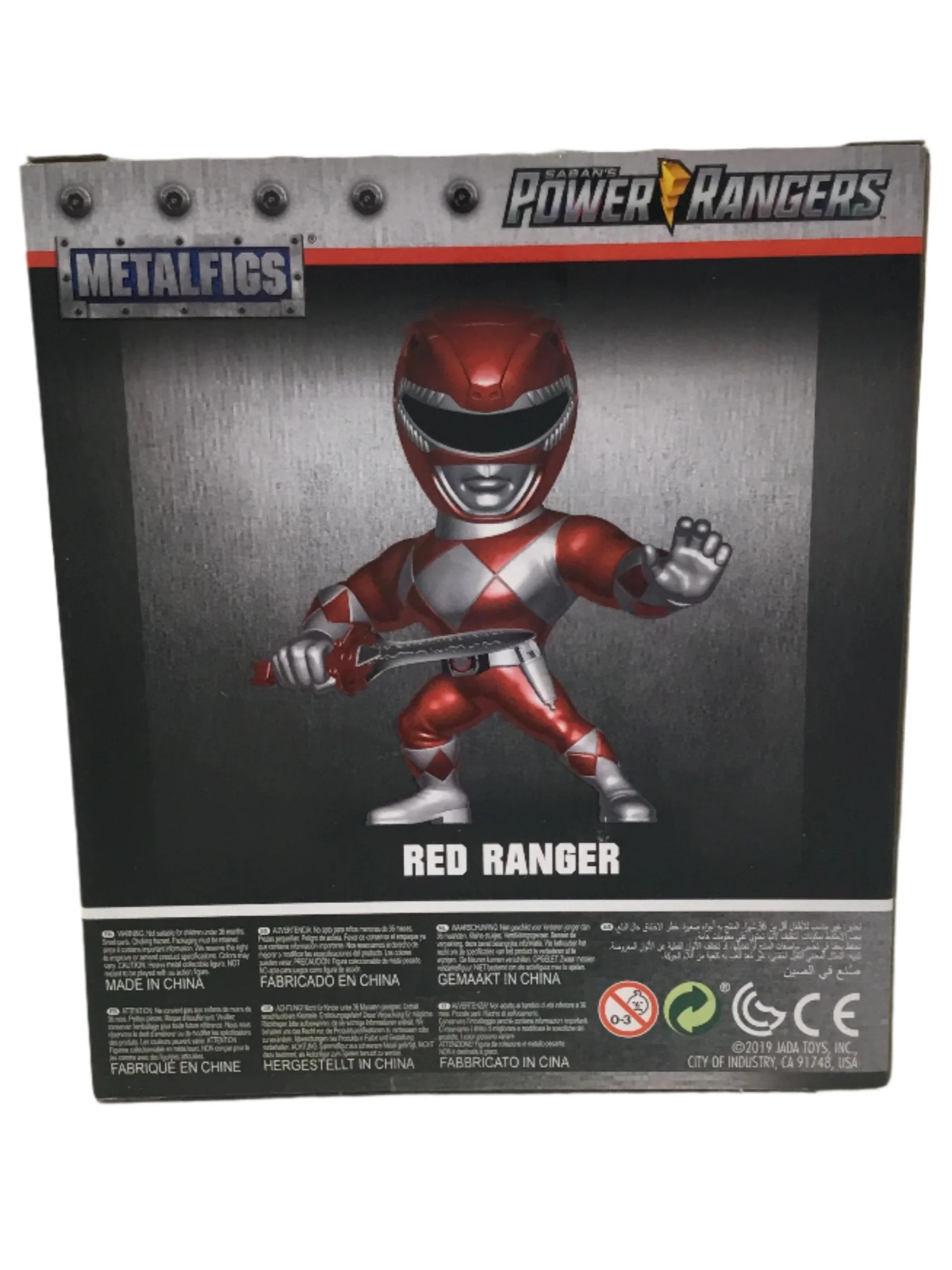 Metalfigs by Jada Toys - Saban's Power Rangers Red Ranger - Signed by Steve Cardenas! - Image 3