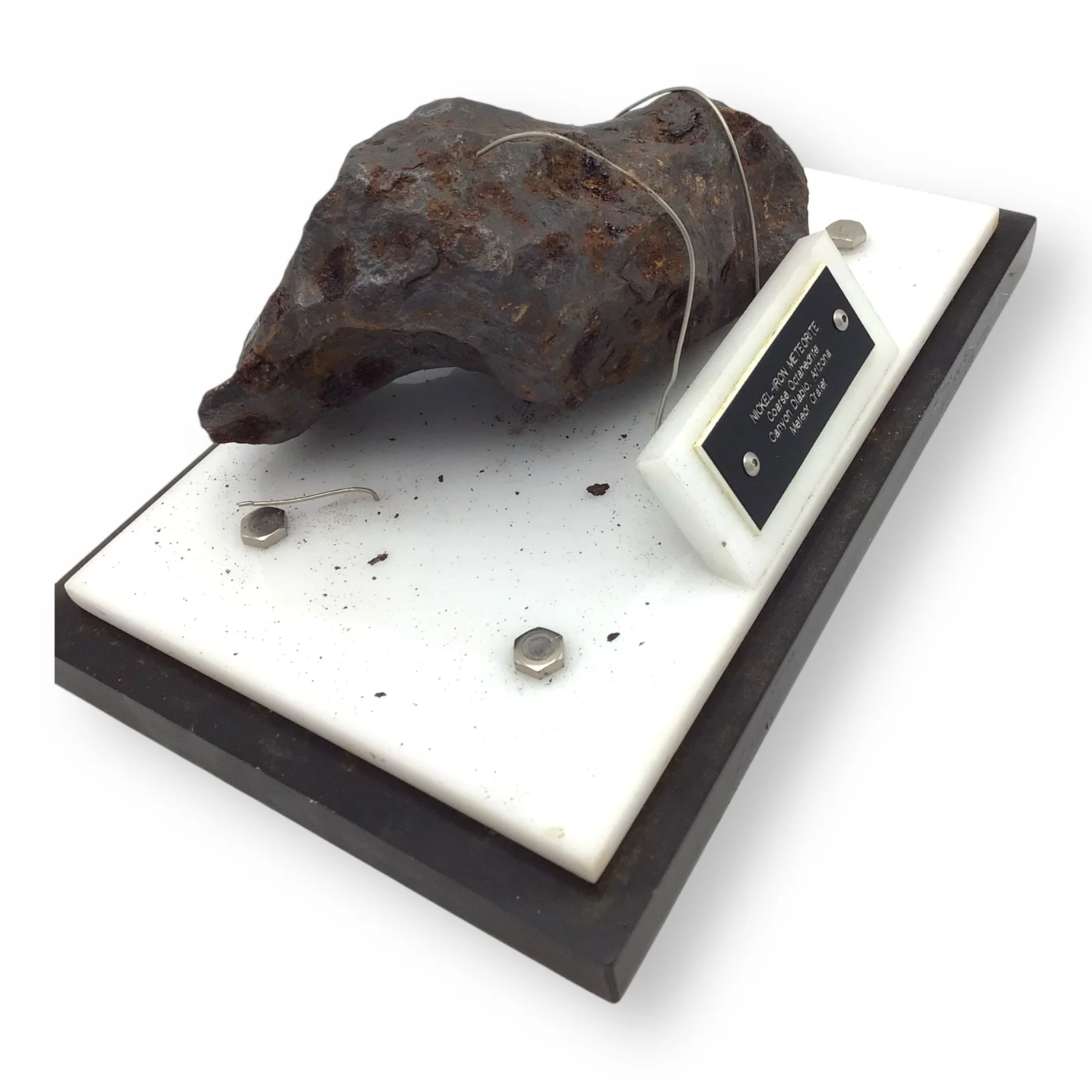 Meteorite, Canyon Diablo, Arizona, 1356G, John A. Lednicky Estate - Image 3