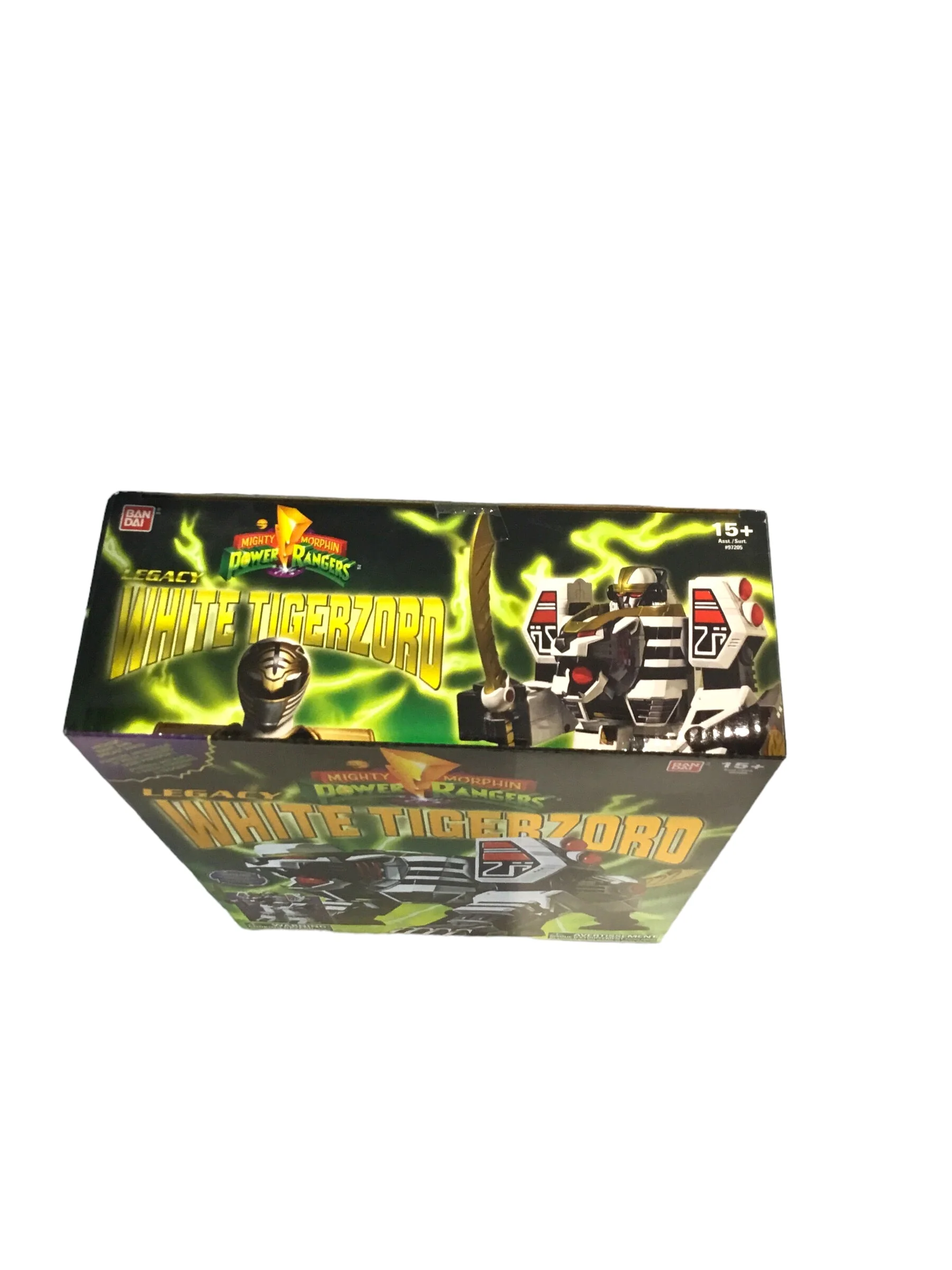 Mighty Morphin Power Rangers Legacy WHITE TIGERZORD Megazord Toys R Us Exclusive new in box - Image 4
