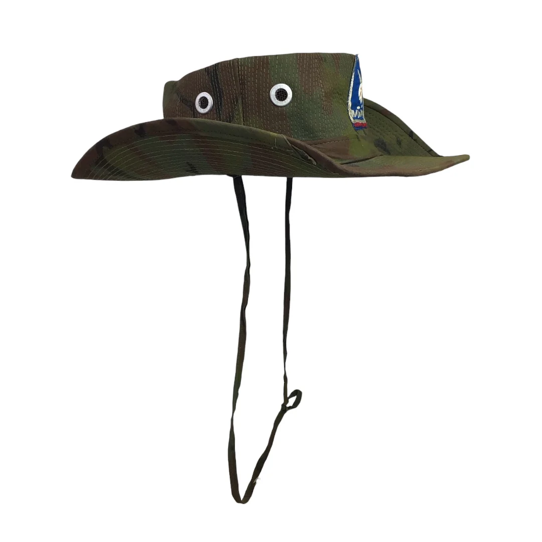 Vietnam War Era Boonie Cap with In-Country “Playboy Vietnam - Tuy Hoa” Insignia - Image 6
