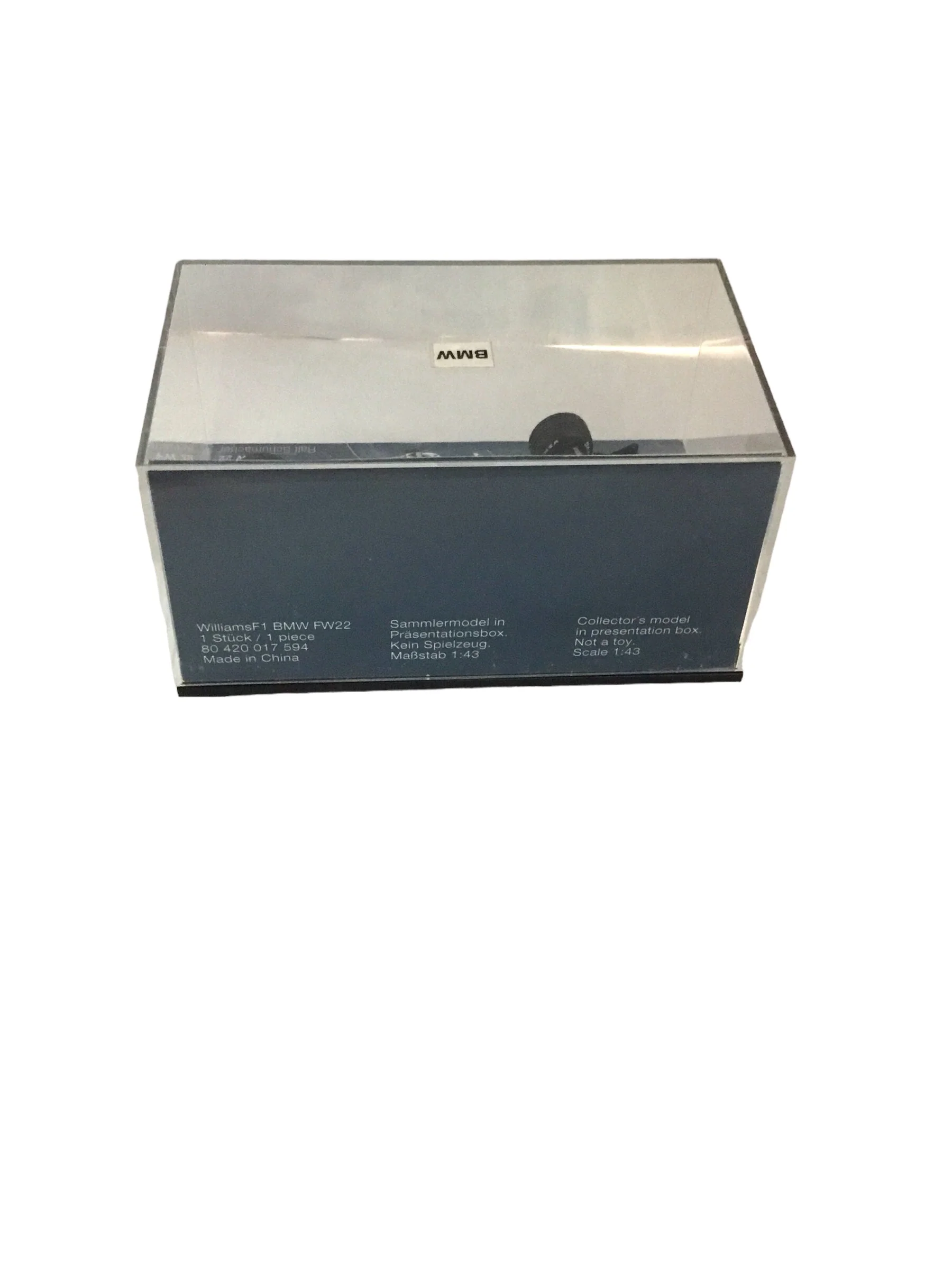 Minichamps F1 Williams 1/43 FW22 Ralf Schumacher Car #9 - Image 2