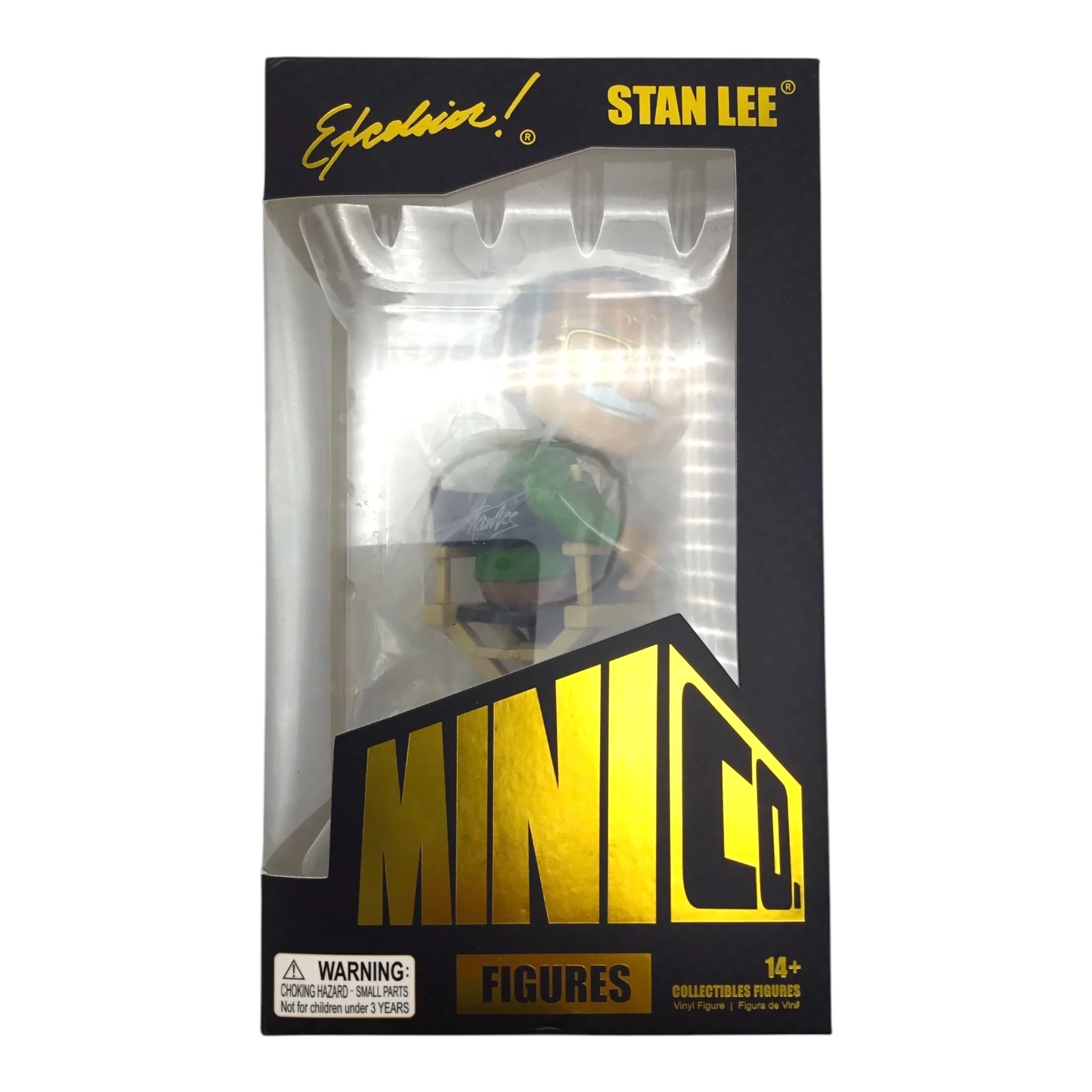 MiniCo Figures Excelsior Stan Lee Green Sweater Variant POW! Entertainment PVC Figure - Image 13