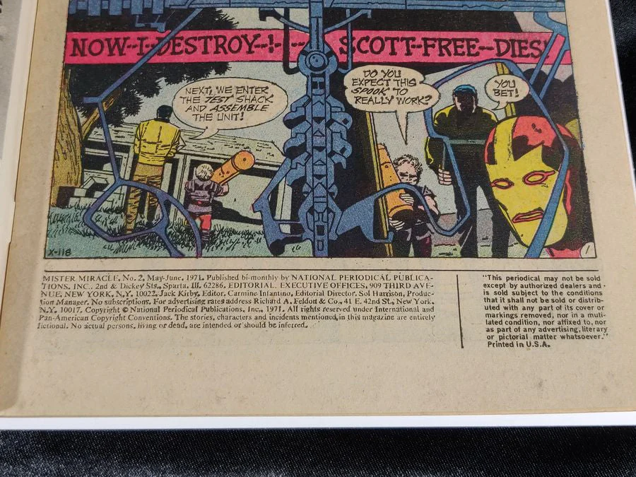 Mister Miracle #2 - DC 1971 - Granny Goodness! by Jack Kirby and Vince Colletta - Image 6