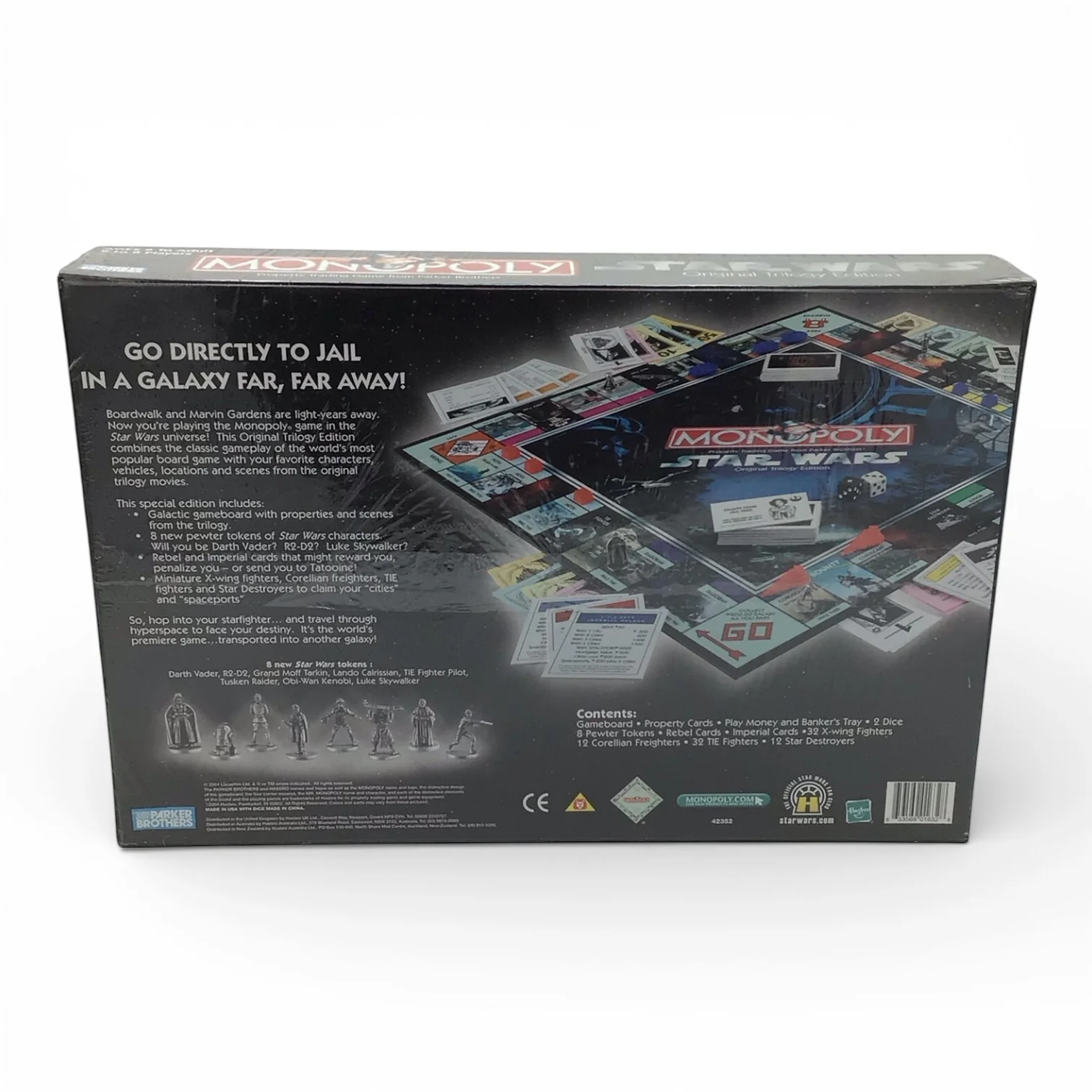 Monopoly Star Wars Original Trilogy Edition 2004 - Sealed - Image 2