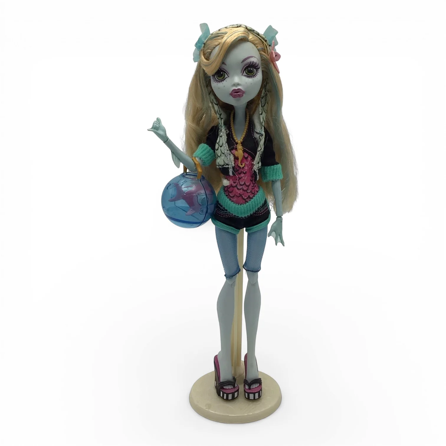 Monster High Dolls Lagoona Blue First Wave Gen 1 - No Box - Image 2