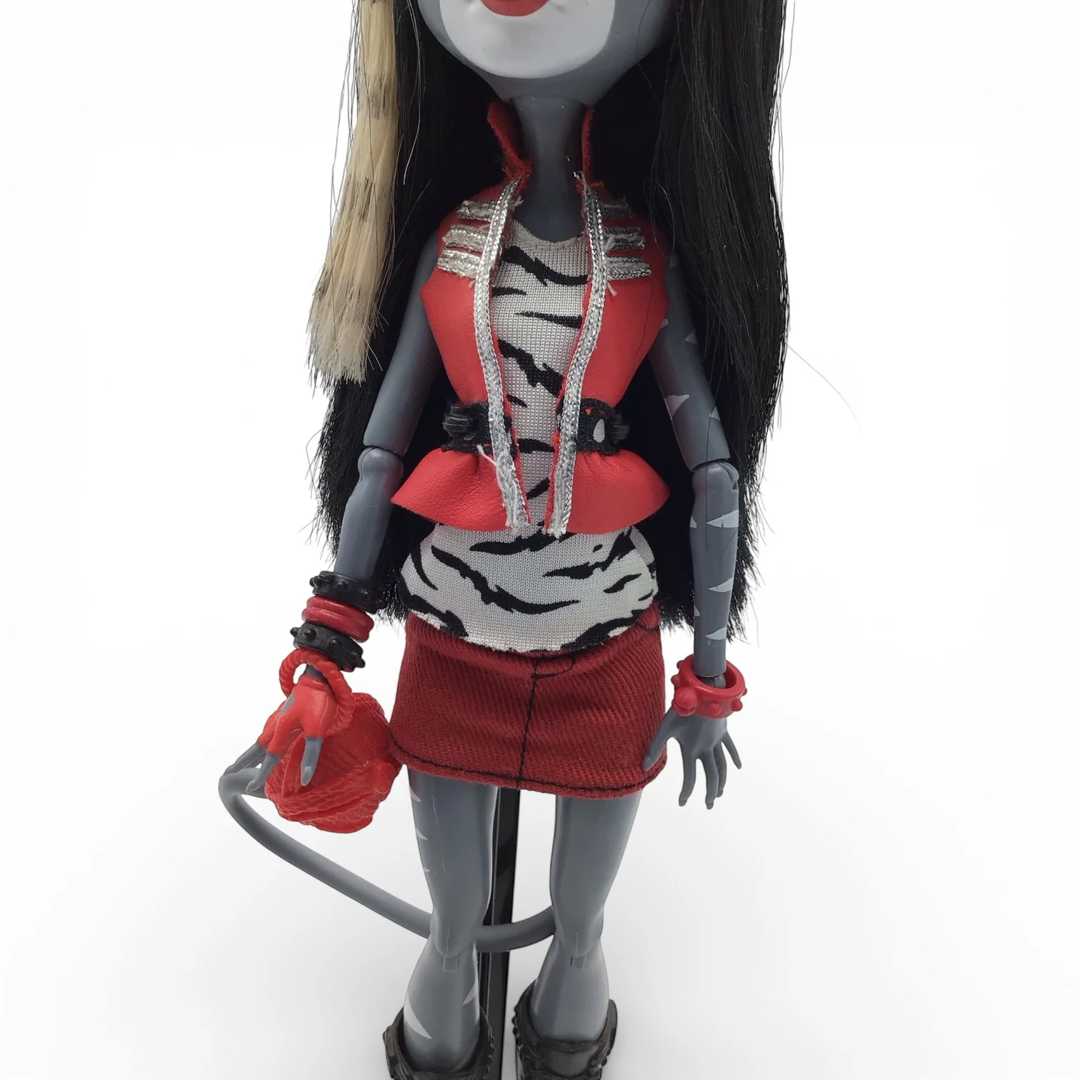 Monster High Dolls Meowlody & Purrsephone First Wave Gen 1 - No Box - Image 7