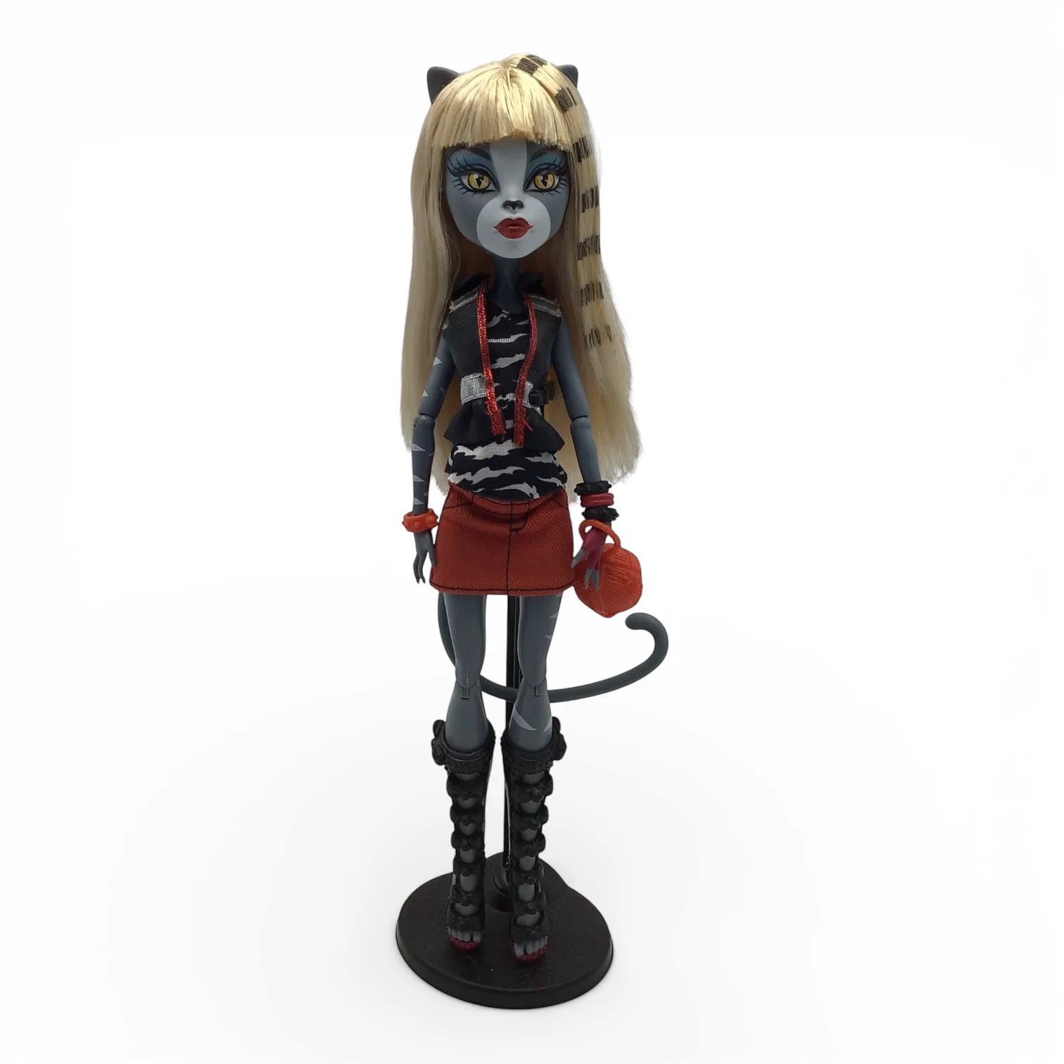 Monster High Dolls Meowlody & Purrsephone First Wave Gen 1 - No Box - Image 9