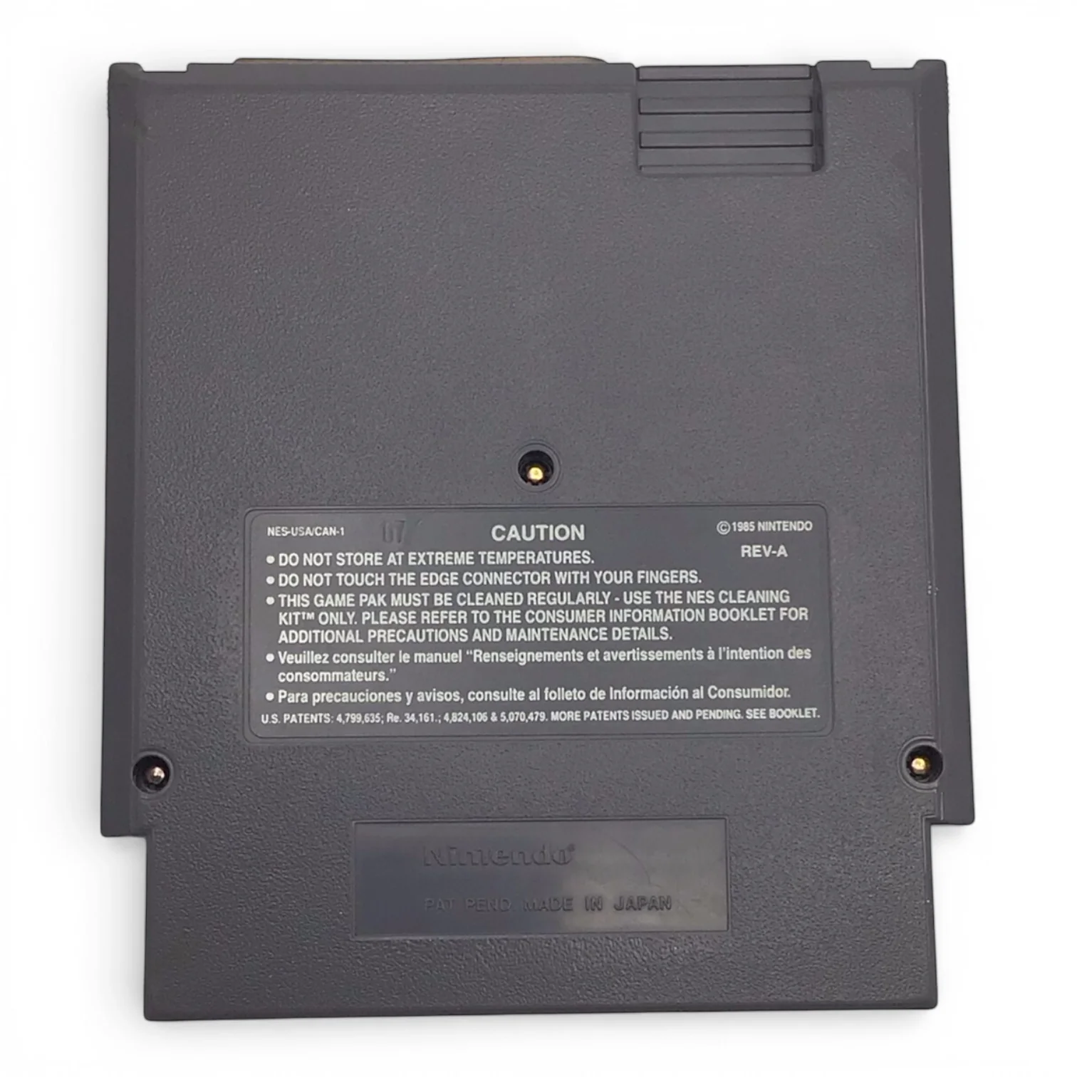 Ms. Pac-Man Nintendo NES Game Cartridge NAMCO 1985 - No Box - Image 2