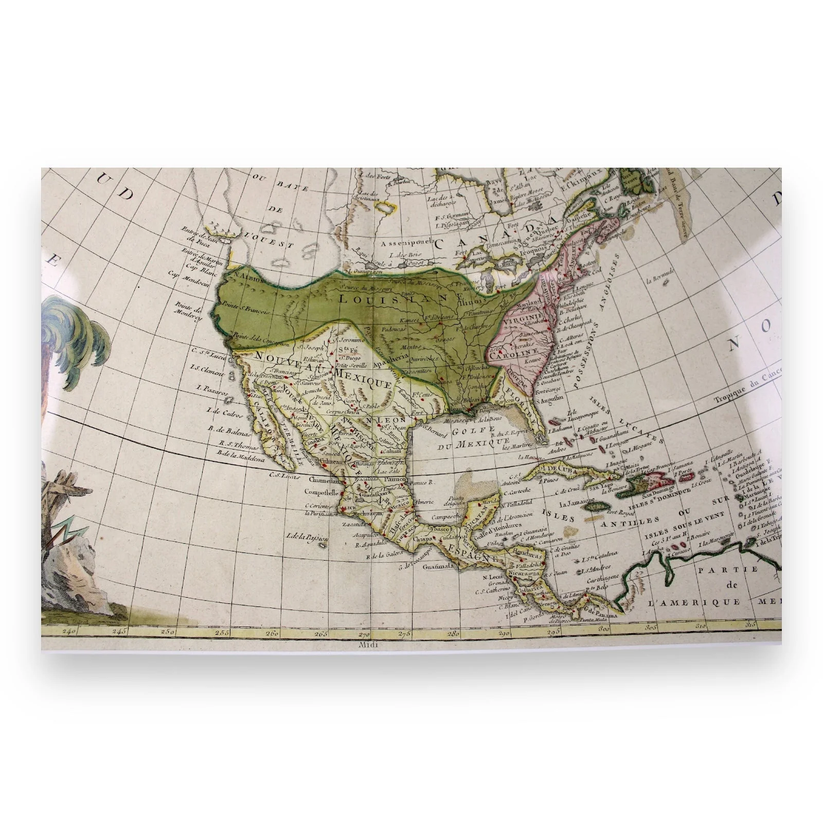 Mythical 'Sea of the West' Map "L'Amerique Septentrionale divisee" by J. Janvier - Image 3