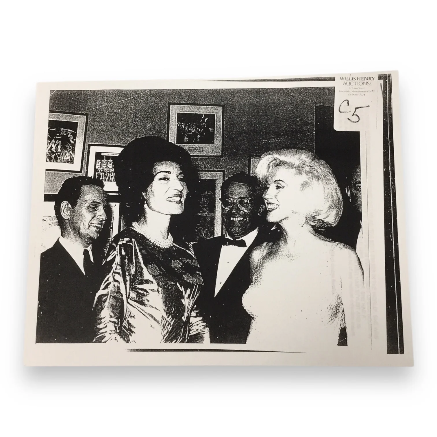 Maria Callas Hair Clipping with Certificate of Authenticity - Image 5