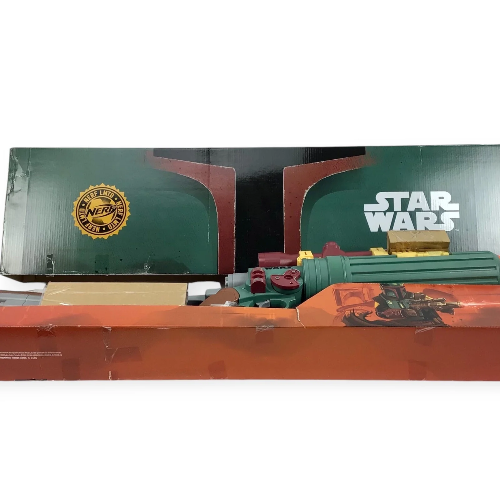 NERF Limited Edition Boba Fett Blaster - Star Wars 2022 Collectible 30-Inch - Image 2