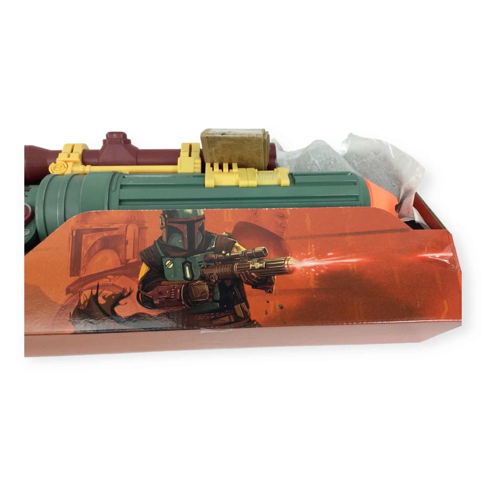 NERF Limited Edition Boba Fett Blaster - Star Wars 2022 Collectible 30-Inch - Image 4