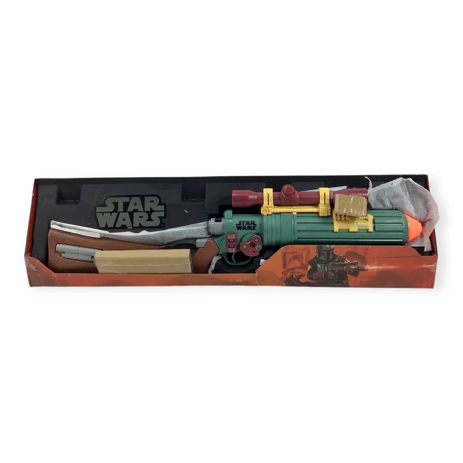 NERF Limited Edition Boba Fett Blaster - Star Wars 2022 Collectible 30-Inch - Image 8