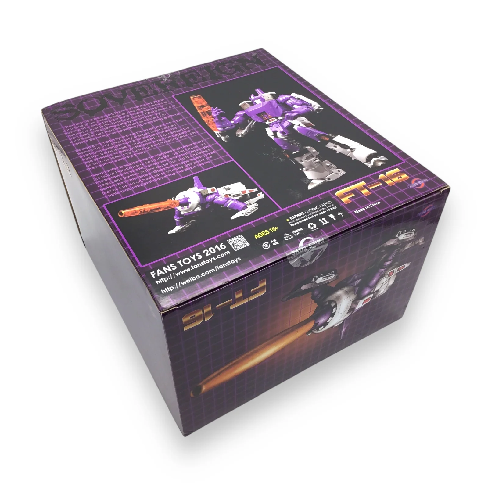 Fans Toys FT-16M Sovereign G1 Galvatron NEW SEALED Metallic color MP Action Figure Third Party - Image 8