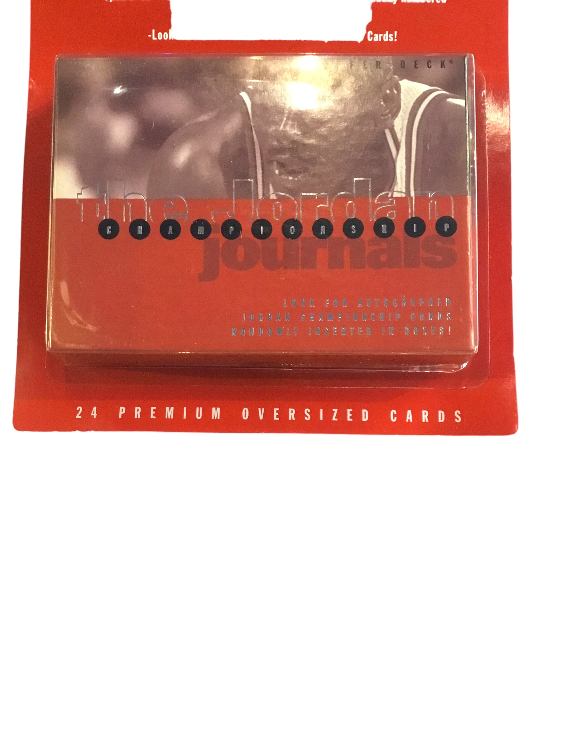 New Sealed Upper Deck The Michael Jordan Championship Journals 24 Cards - Image 3