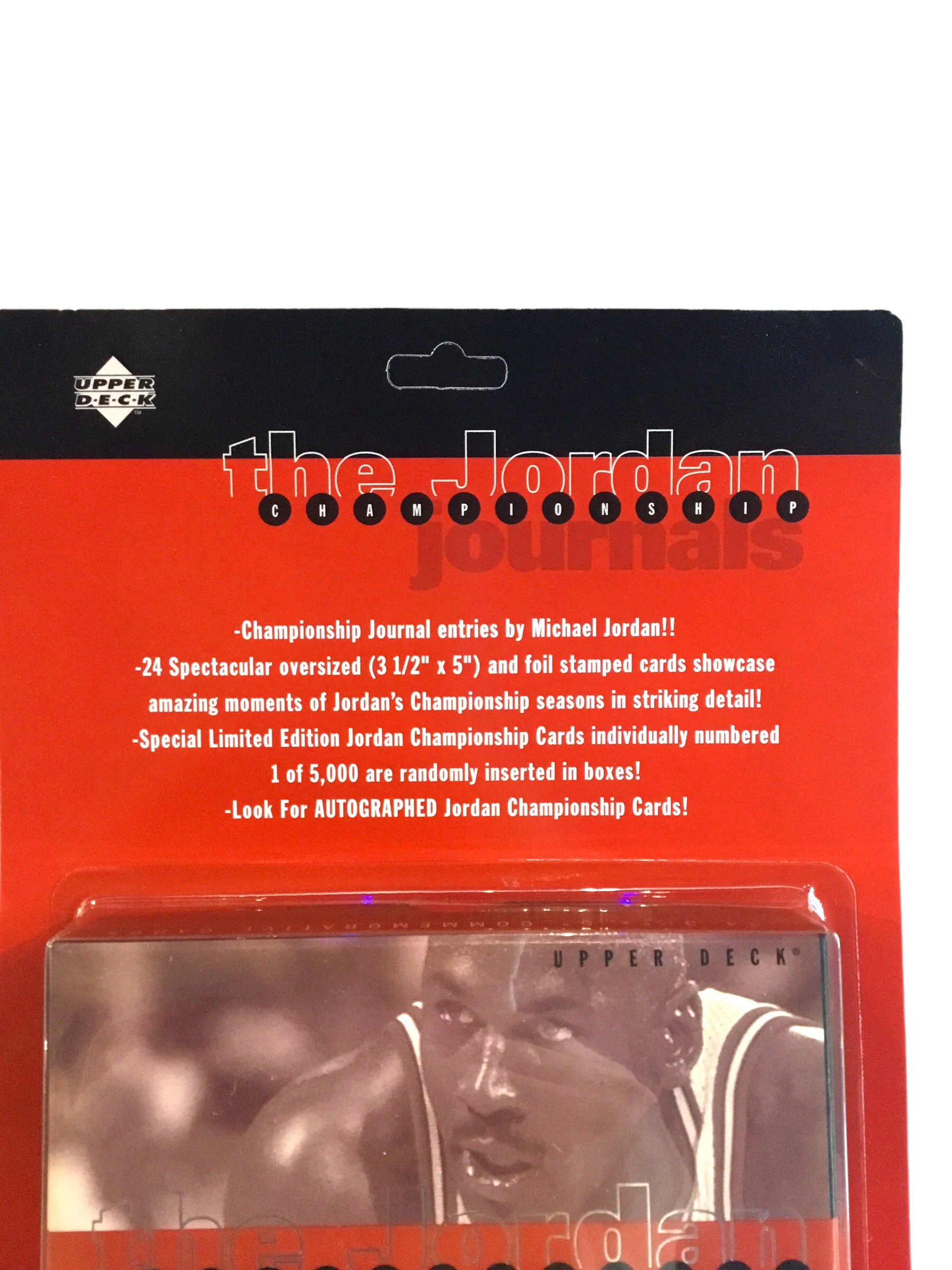 New Sealed Upper Deck The Michael Jordan Championship Journals 24 Cards - Image 4