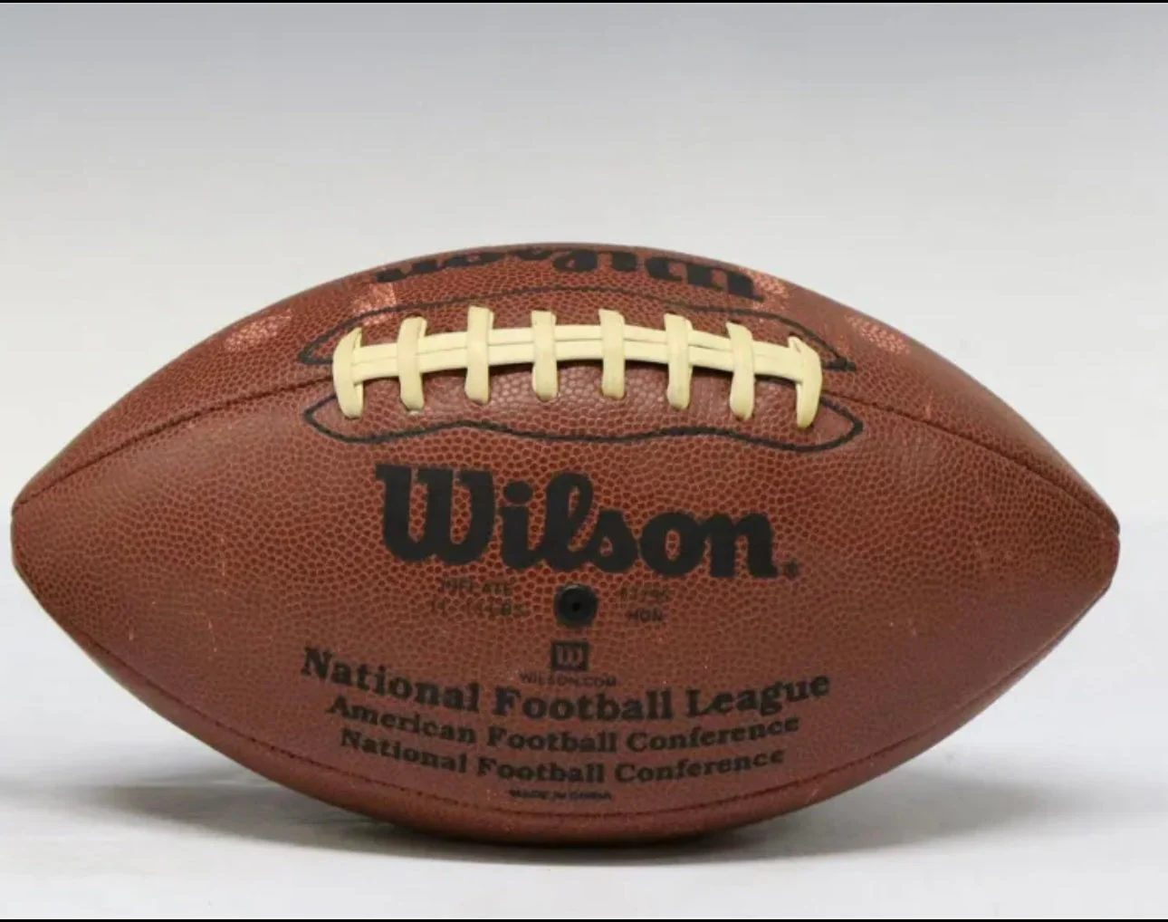 NFL Football Autographed By David Thomas Rose Bowl 2005 - Image 2