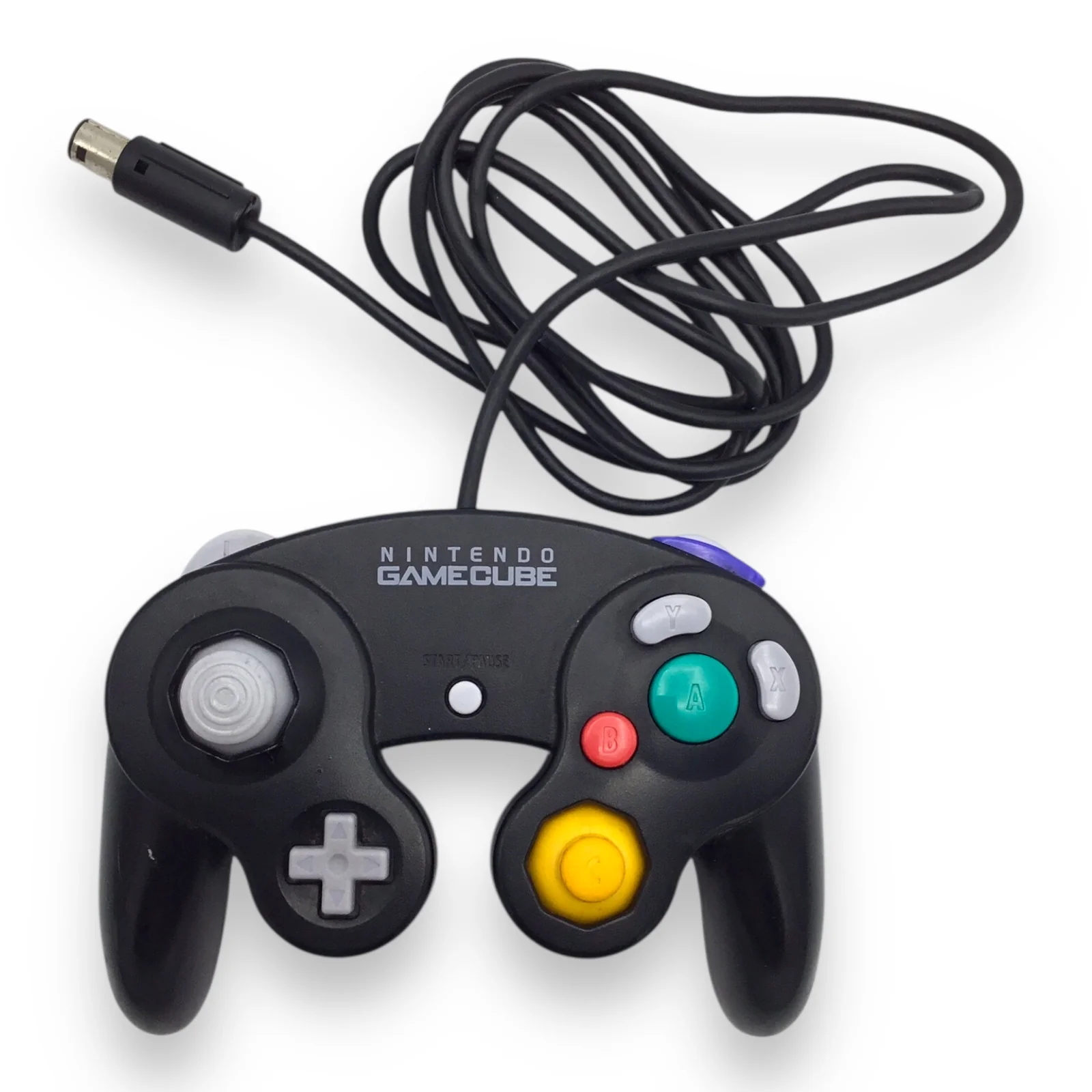 Nintendo GameCube Black Console DOL-001 w/ Controller & Cables – Tested - Image 6