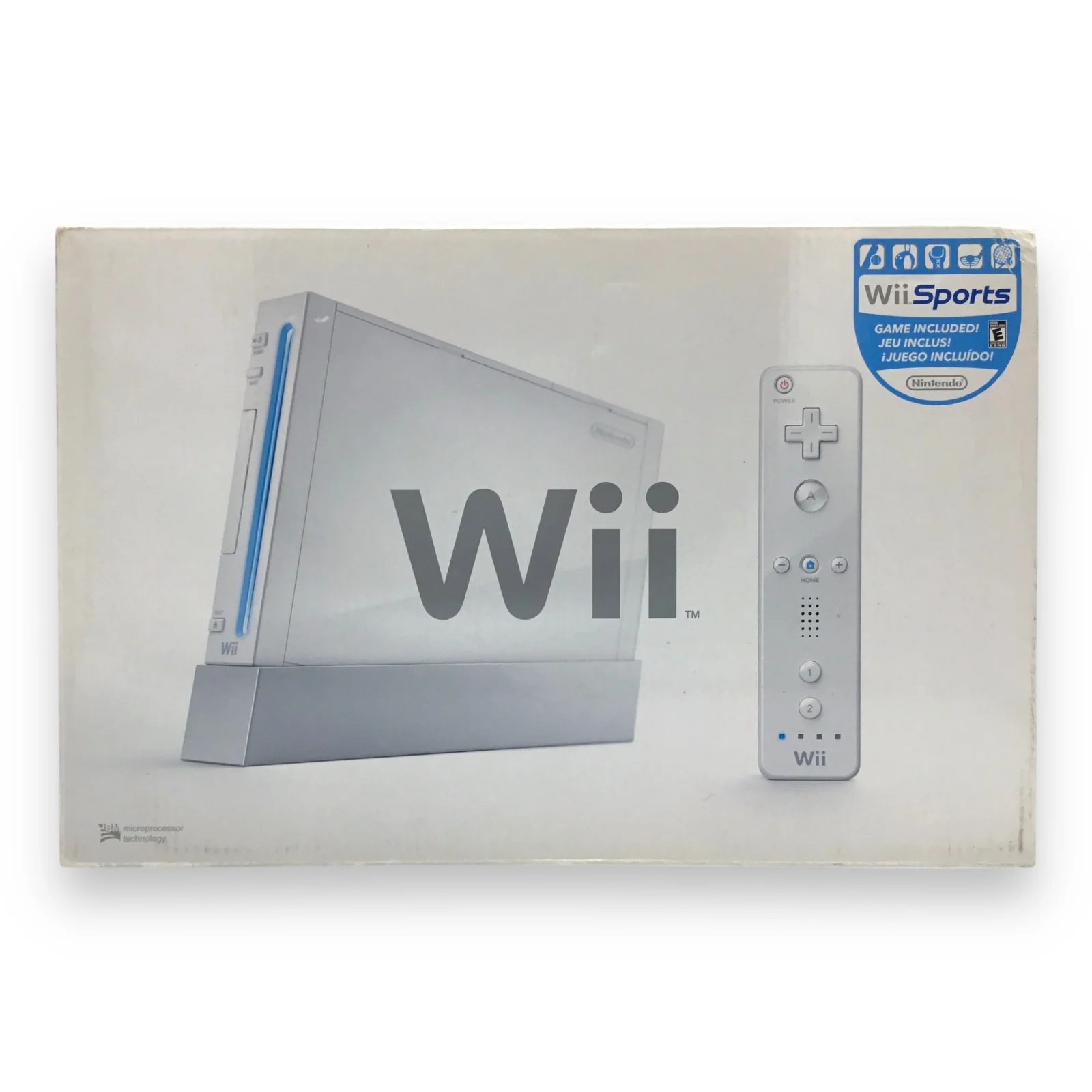 Nintendo Wii White Console w/ Controller, Box & Madcatz Sensor – Tested - Image 8