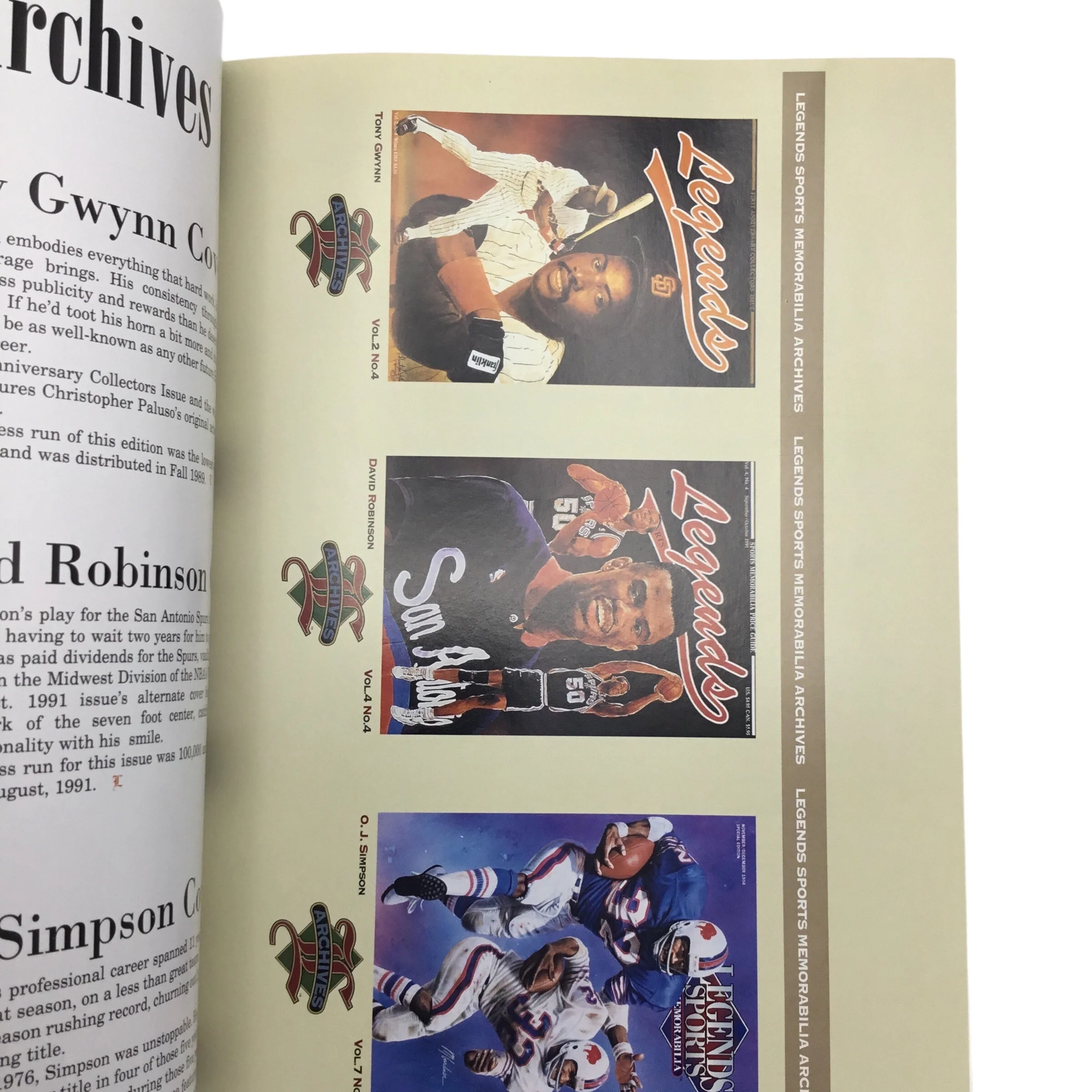 O.J. Simpson signed Legends Sports Magazine autograph JSA Certified - Image 4