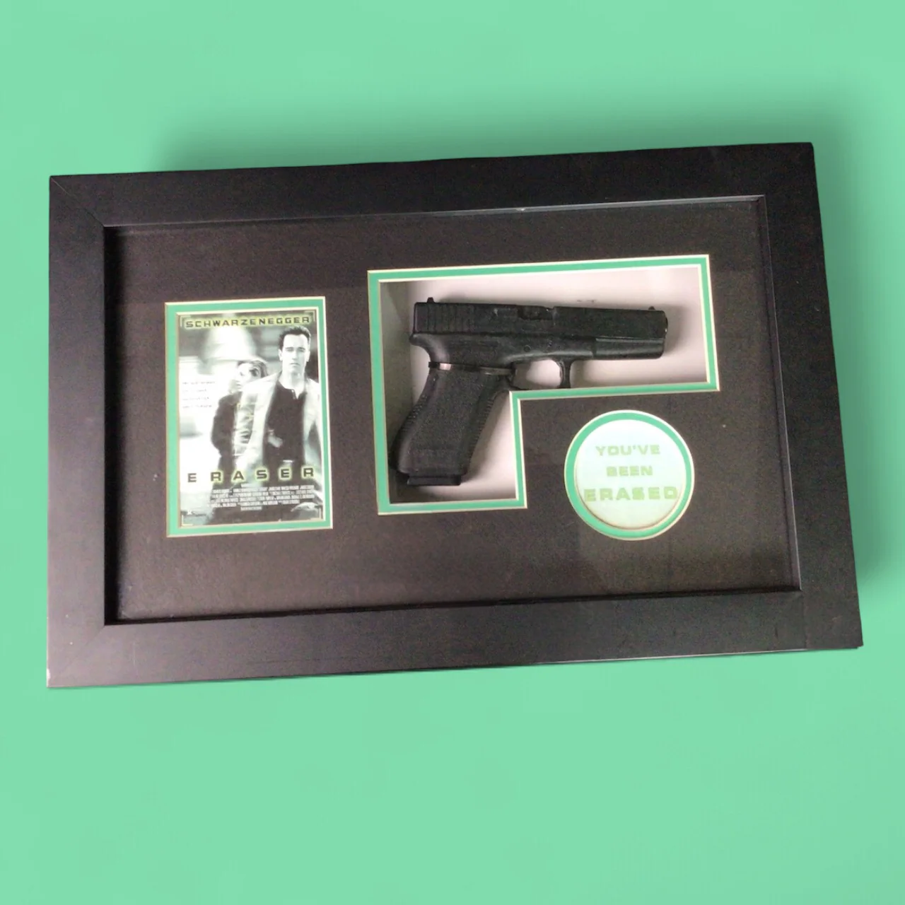 Arnold Schwarzenegger Screen-Used 9mm Pistol from Eraser w/ COA (One-of-a-Kind) - Image 4