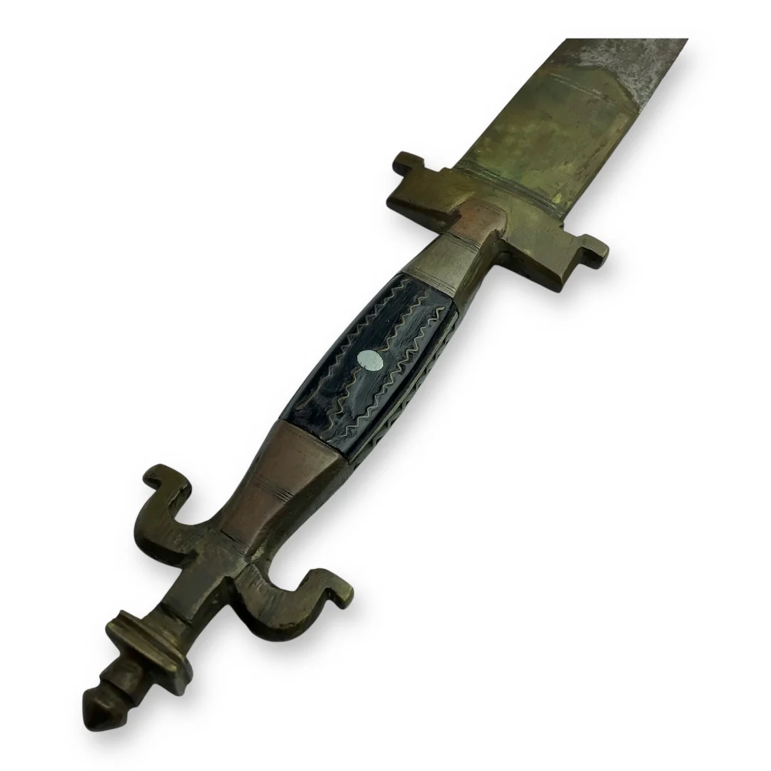 Ornate Antique Islamic African/Arabic Tribal Warrior's Dagger - Image 3