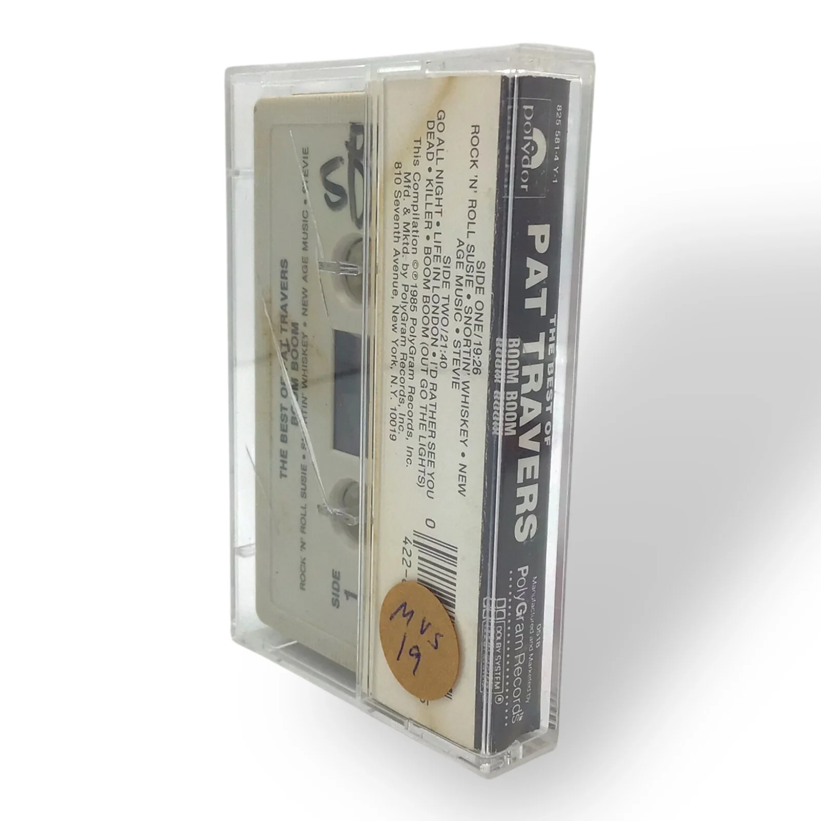 Pat Travers Signed 1985 Cassette – The Best Of + JSA Certified - Image 10