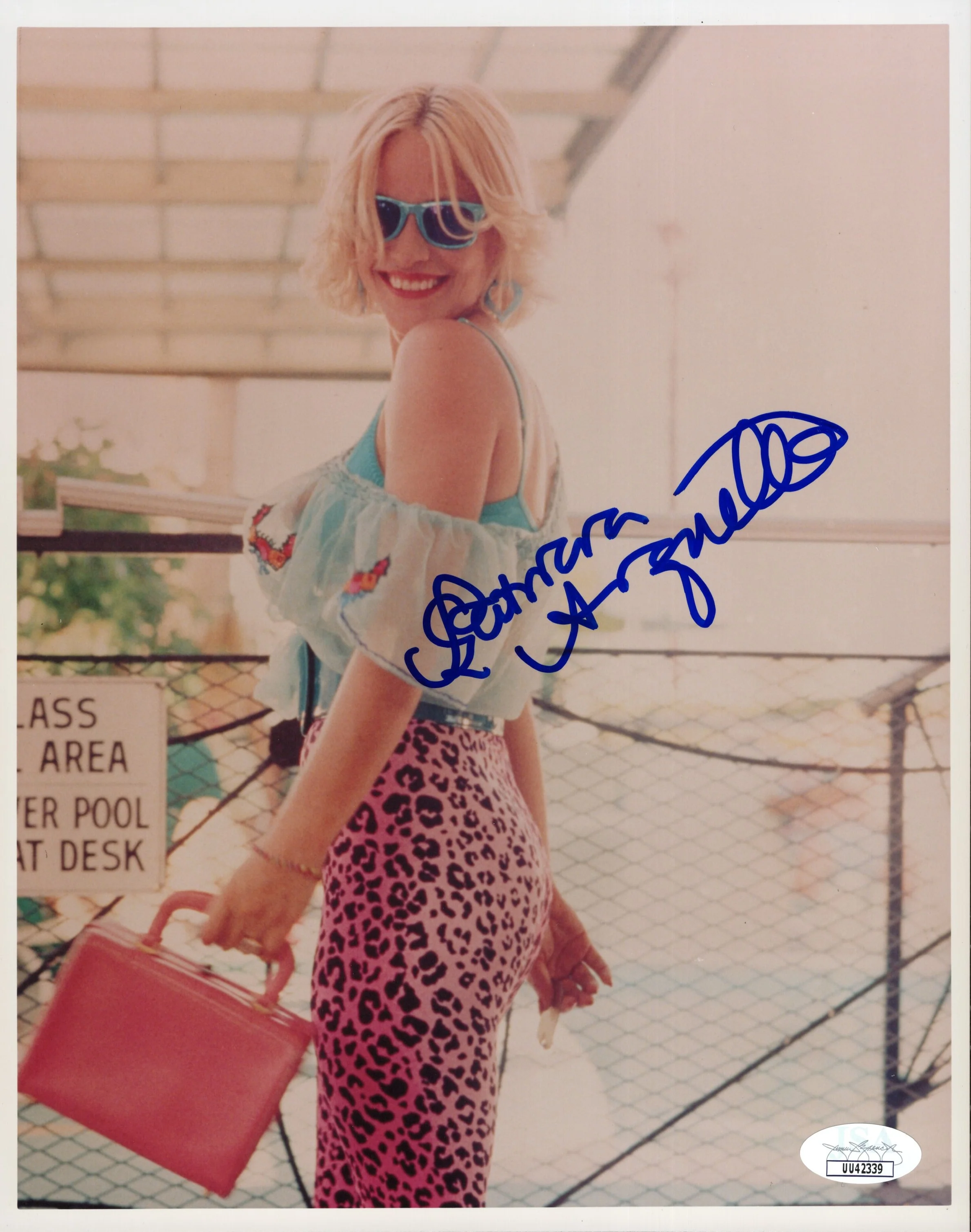 Patricia Arquette Signed 8x10 Photo – As Alabama in True Romance – JSA & PSA