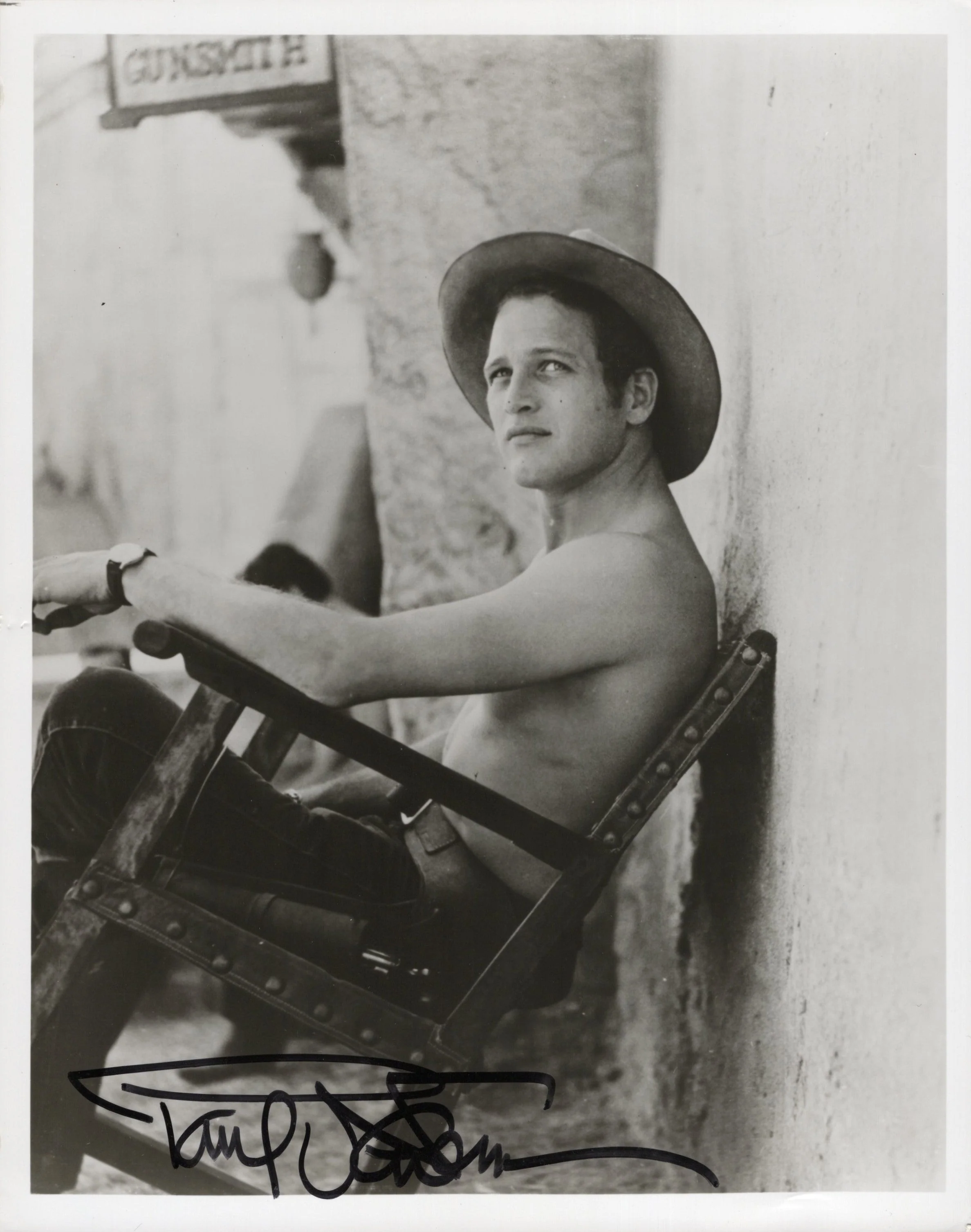 Paul Newman Signed Photo 8x10 B&W, Autograph from Butch Cassidy & Sundance Kid