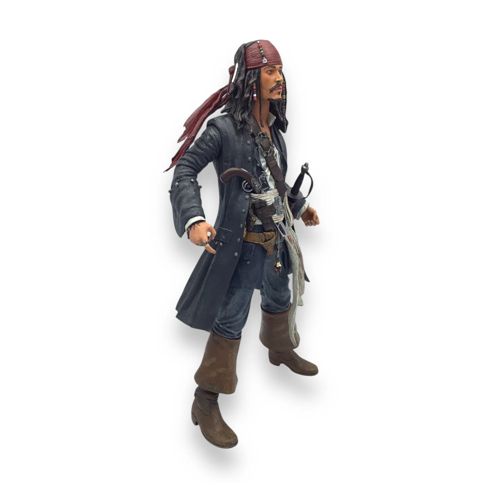 Pirates of the Caribbean Dead Man's Chest Capt. Jack Sparrow 18" Talking Figure NECA - Image 2